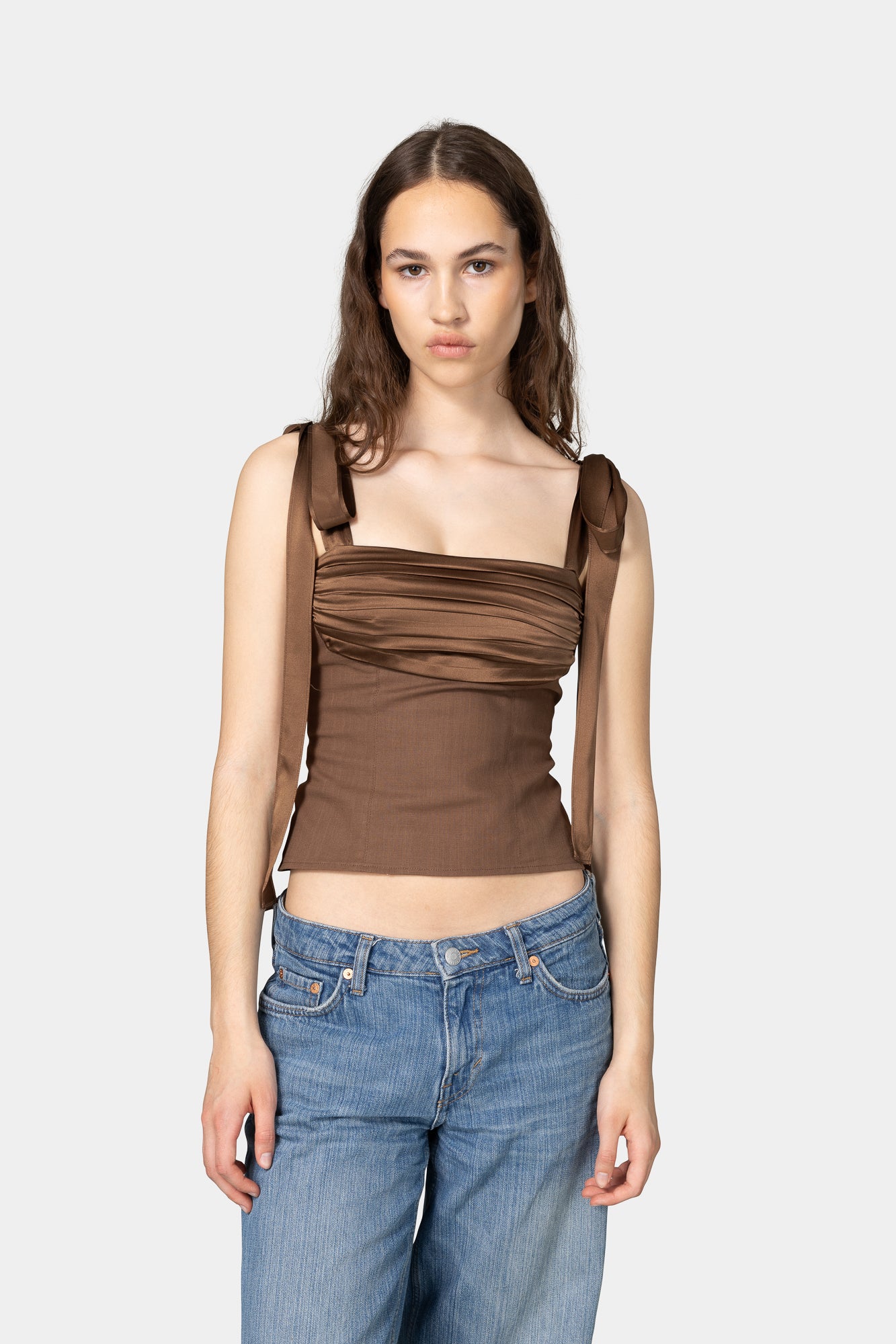 Elsa Bustier Brown