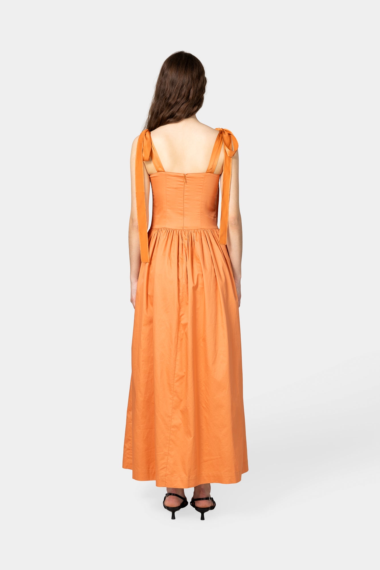 Elsa Maxi Dress Burnt Orange