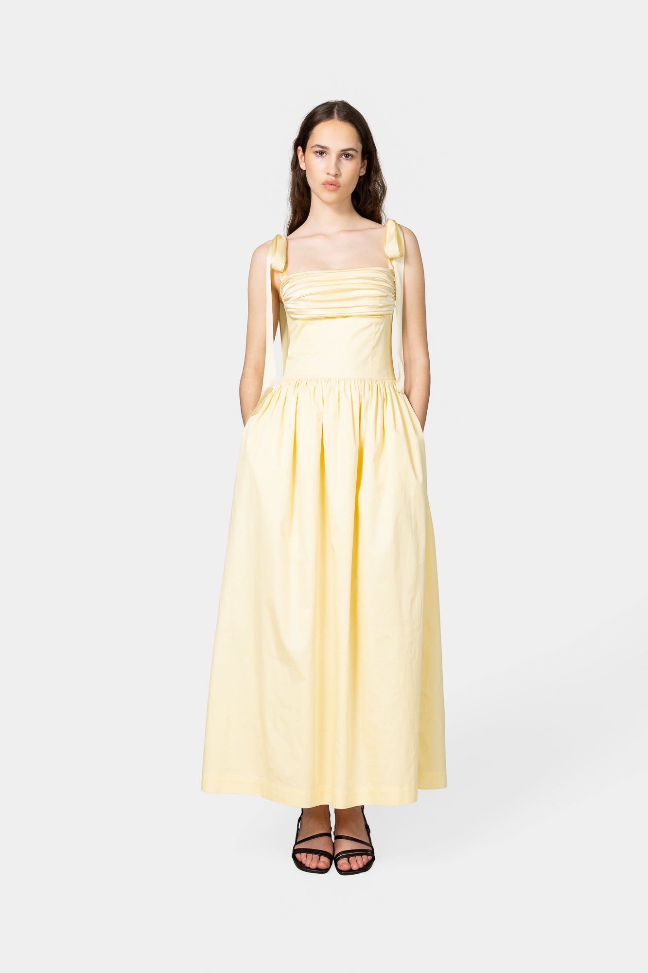 Elsa Maxi Dress Butter Yellow