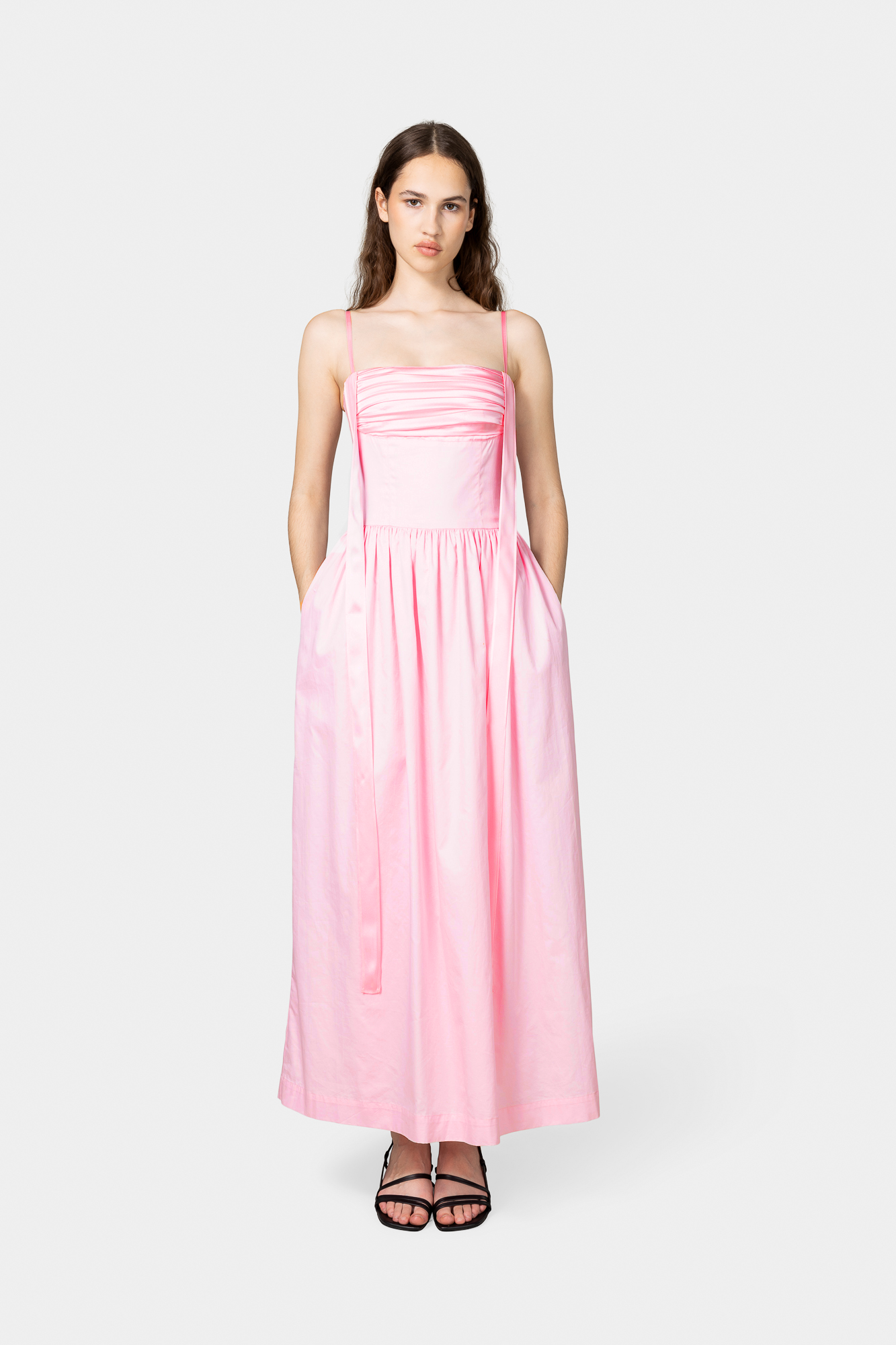 Elsa Maxi Dress Hot Pink