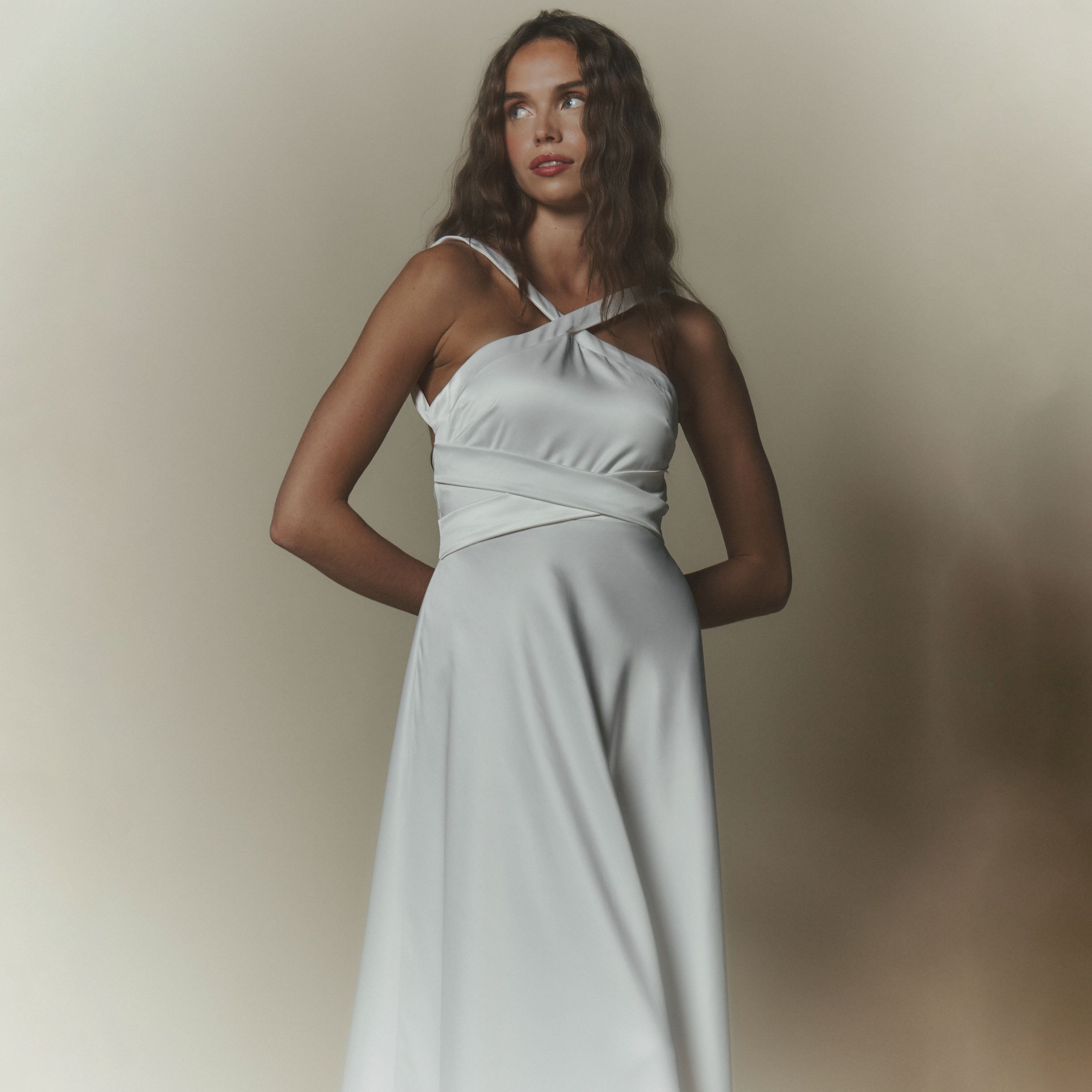 Charlotte Maxi Dress Off-White