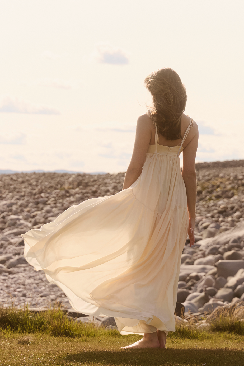 Tonje Maxi Dress Ivory