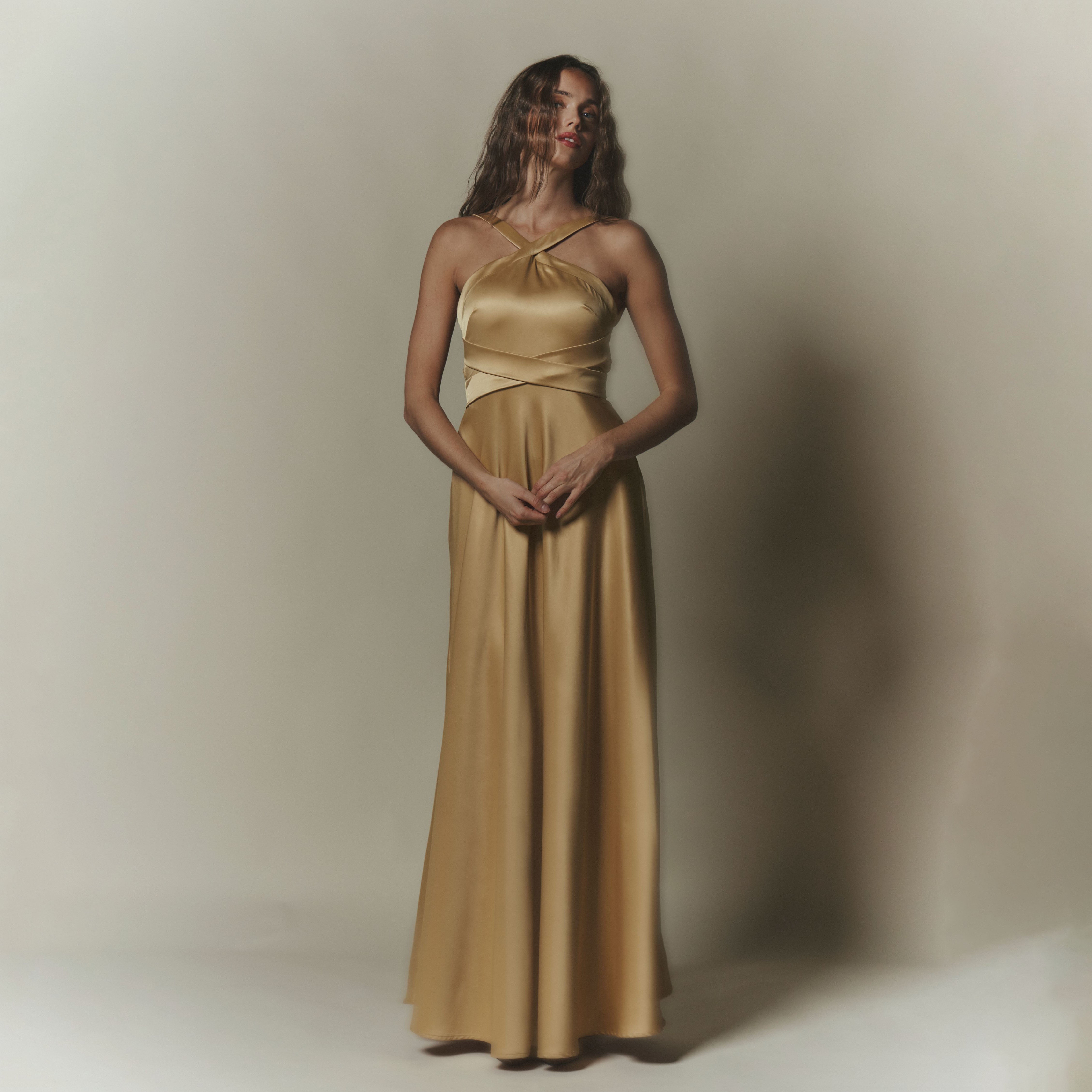 Charlotte Maxi Dress Golden Hour