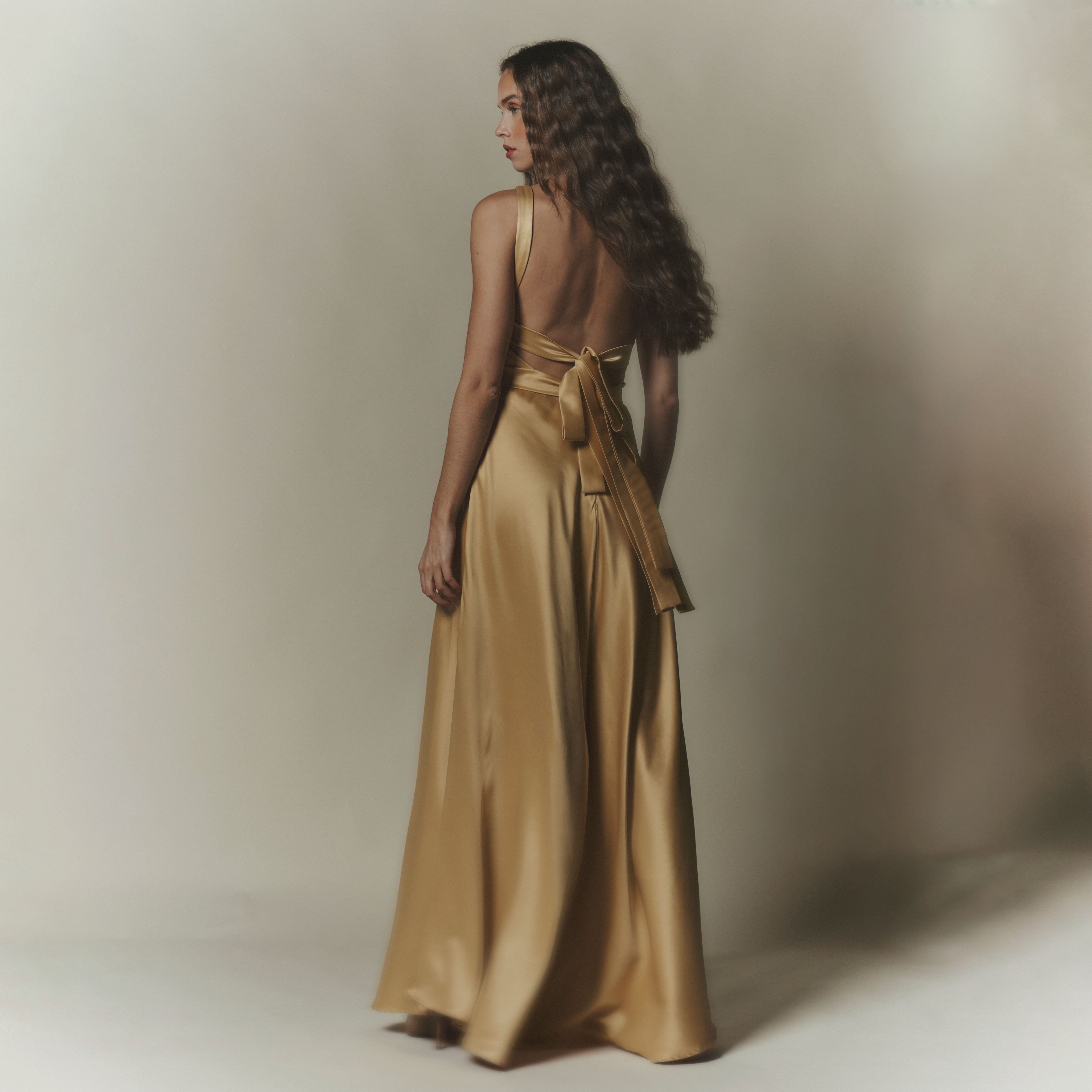 Charlotte Maxi Dress Golden Hour