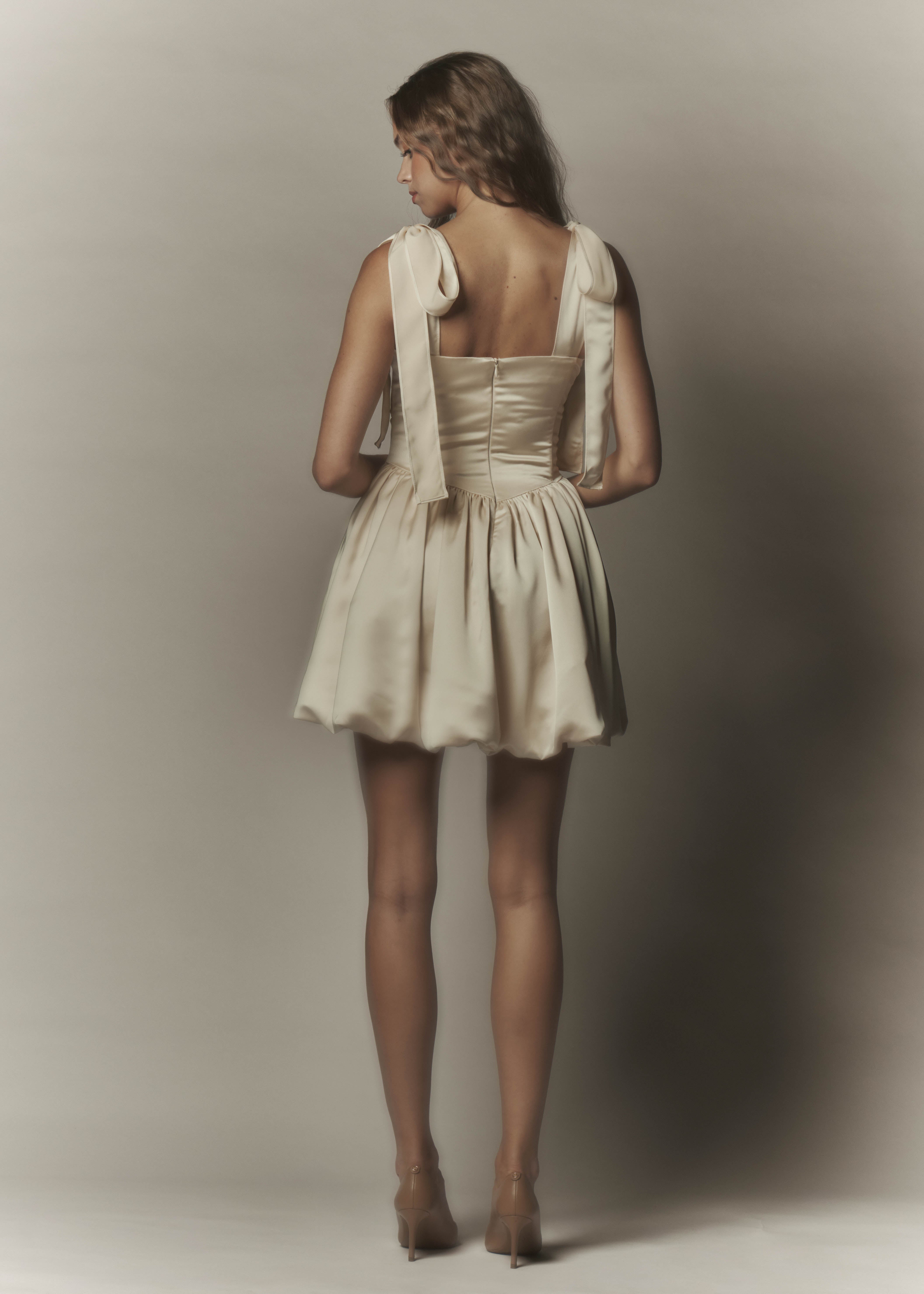 Mia mini dress ivory