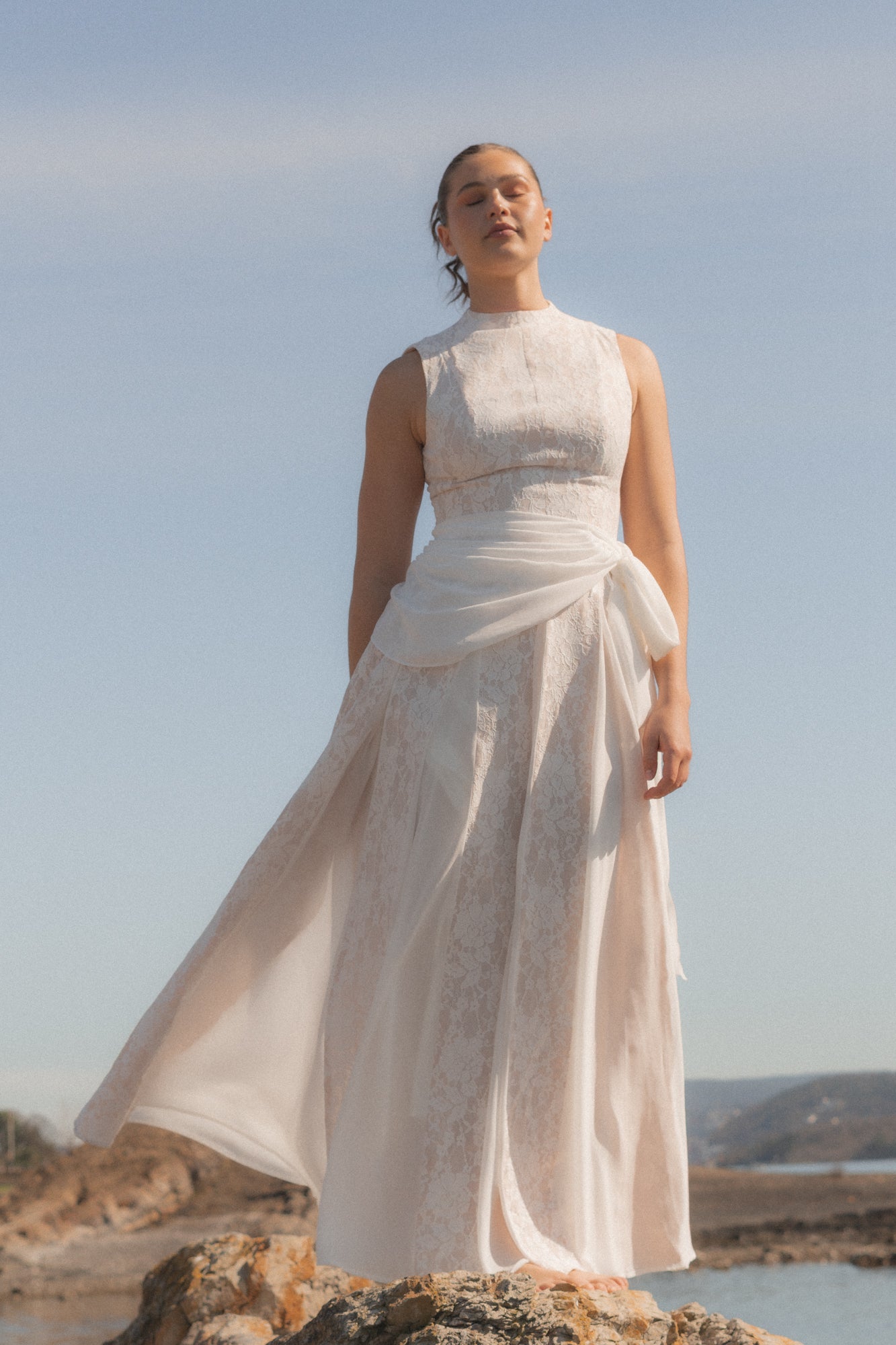 Ylva Maxi Dress – White Bridal & Wedding Dress