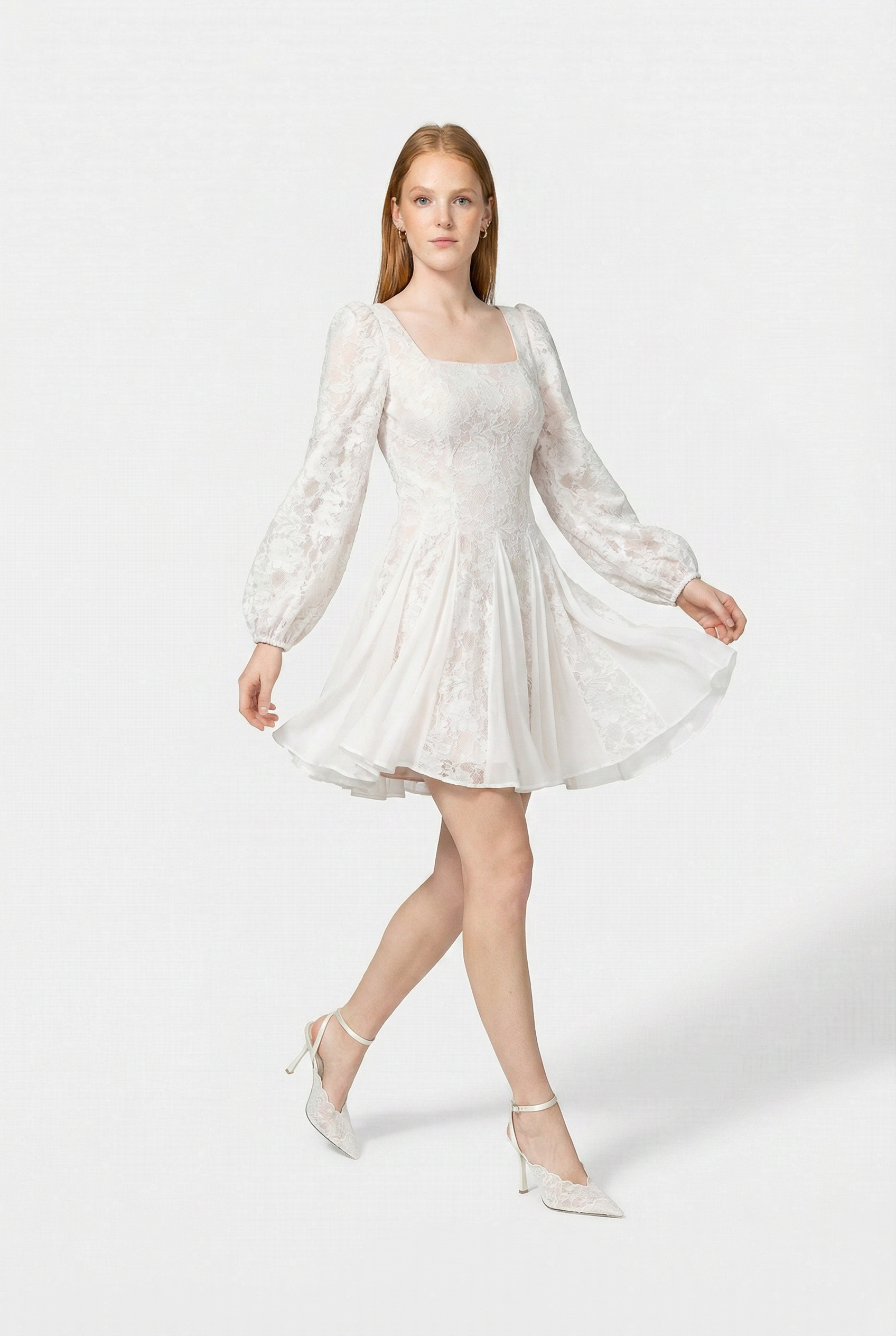 Model: 172 cm · XS · B cup