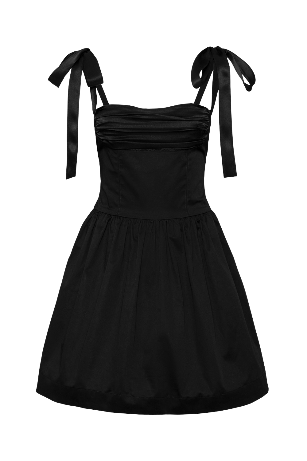 Elsa Mini Dress Black - MURLONG CRES