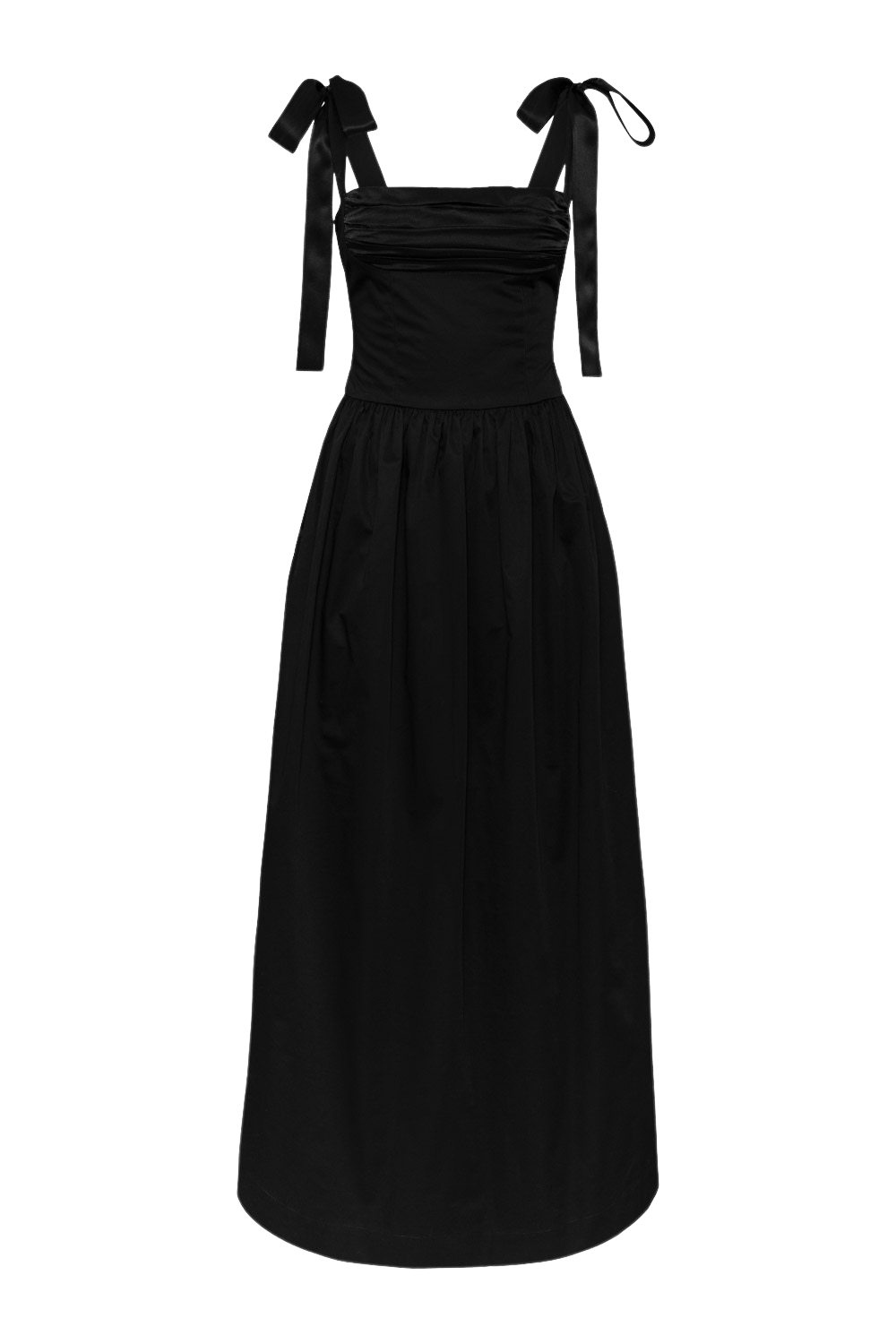 Elsa Maxi Dress Black - MURLONG CRES