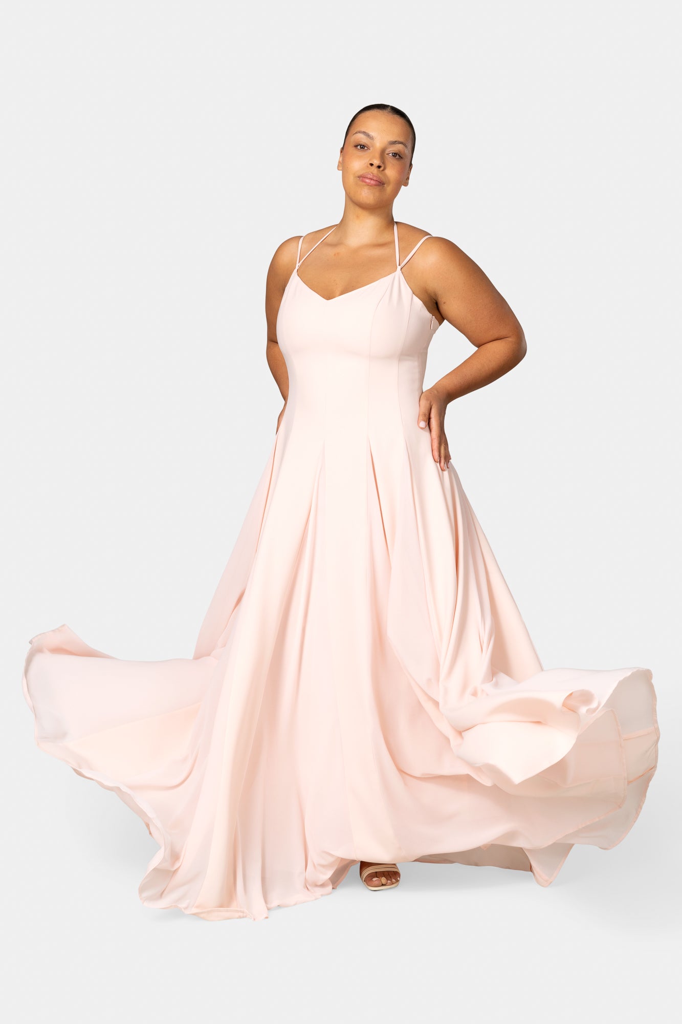 Alette Maxi Dress Blush