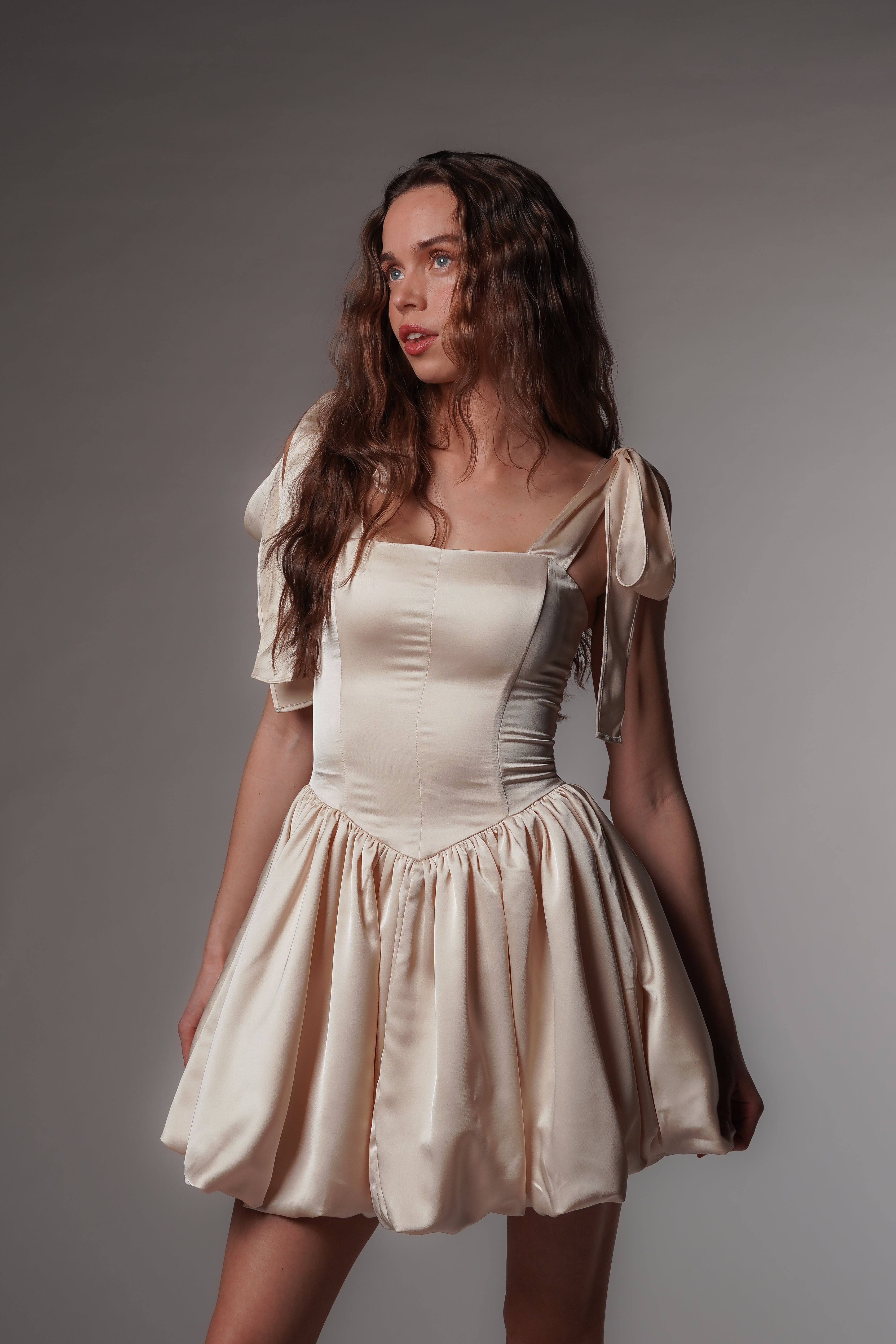 Mia mini dress ivory