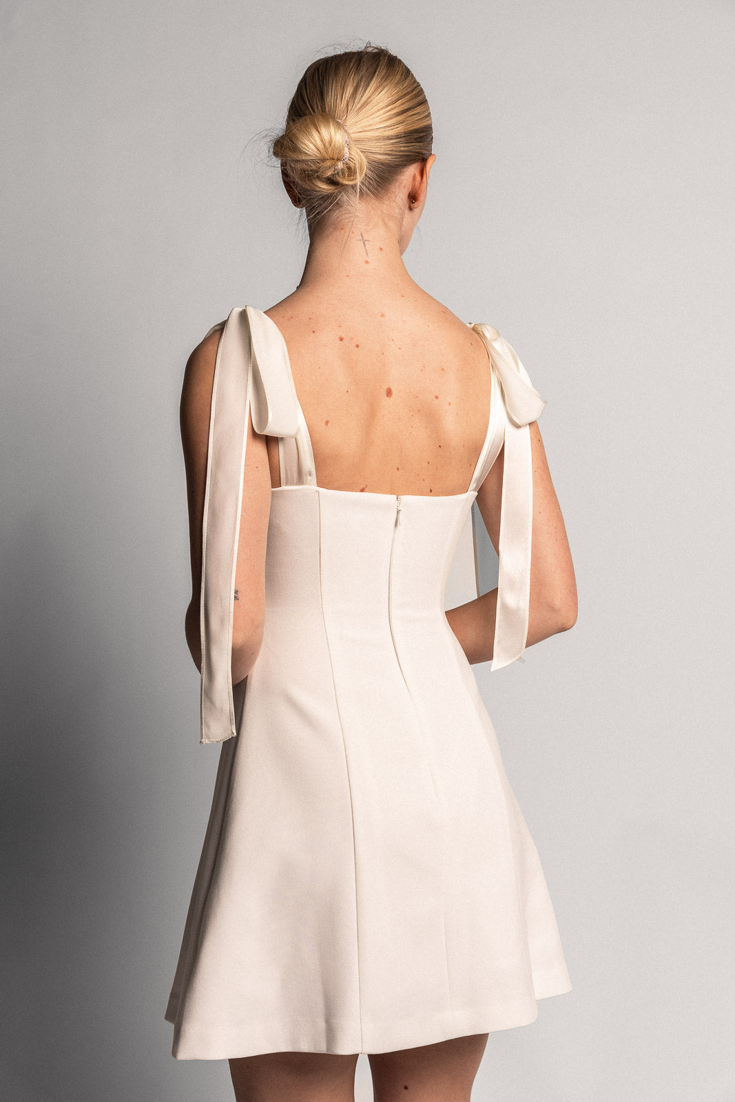 Thora Forme Mini Dress Off-White