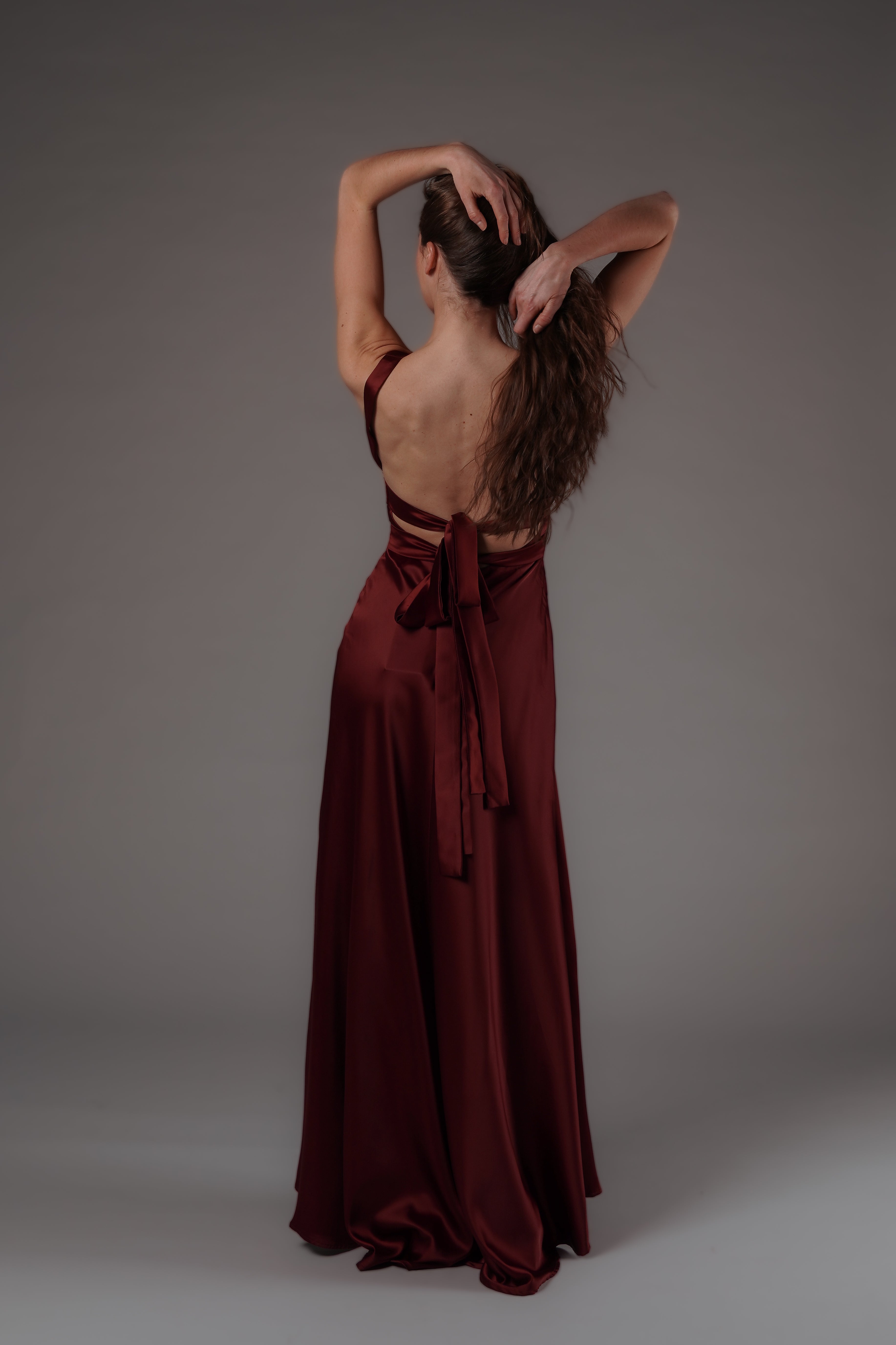 Charlotte Maxi Dress Burgundy