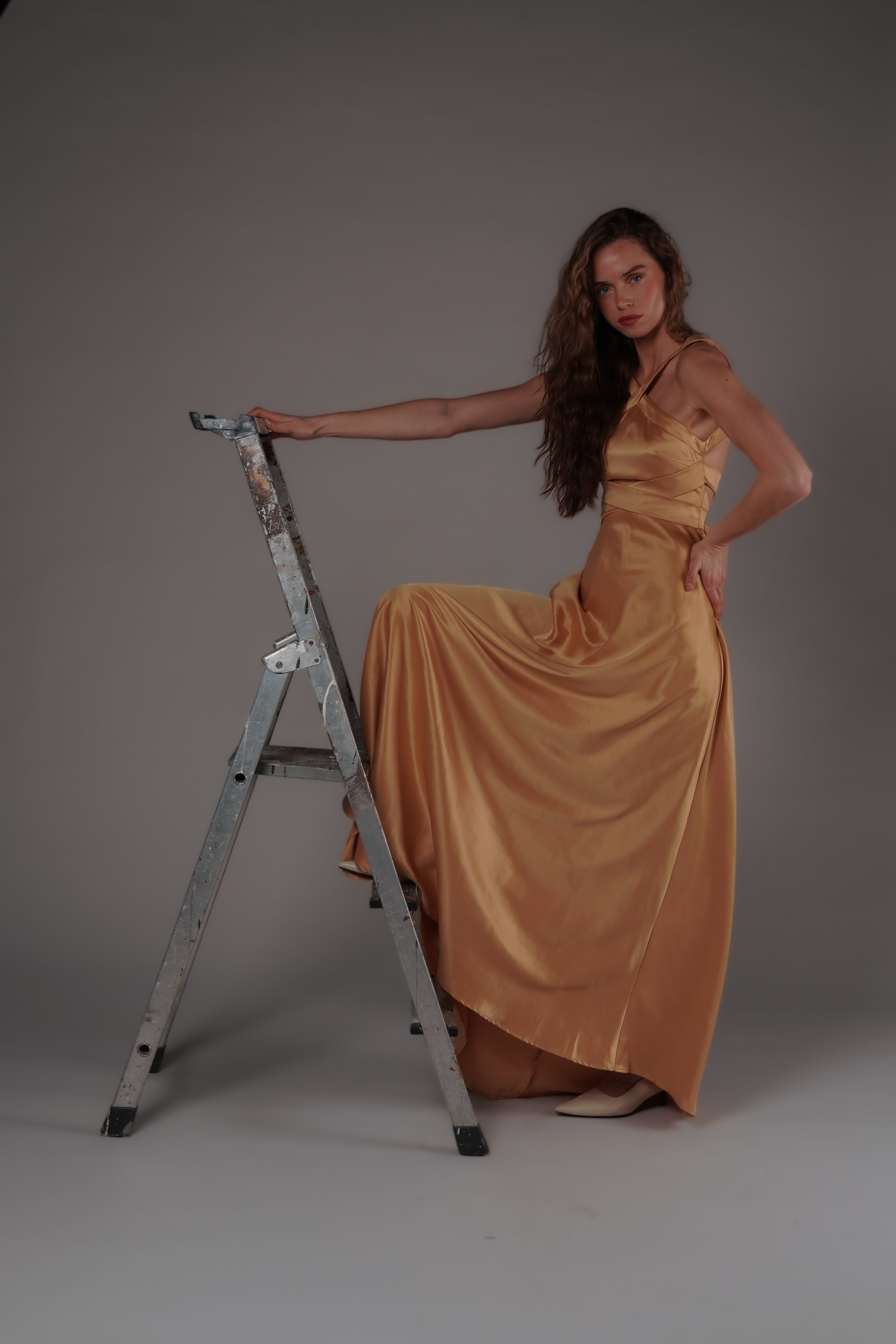 Charlotte Maxi Dress Golden Hour