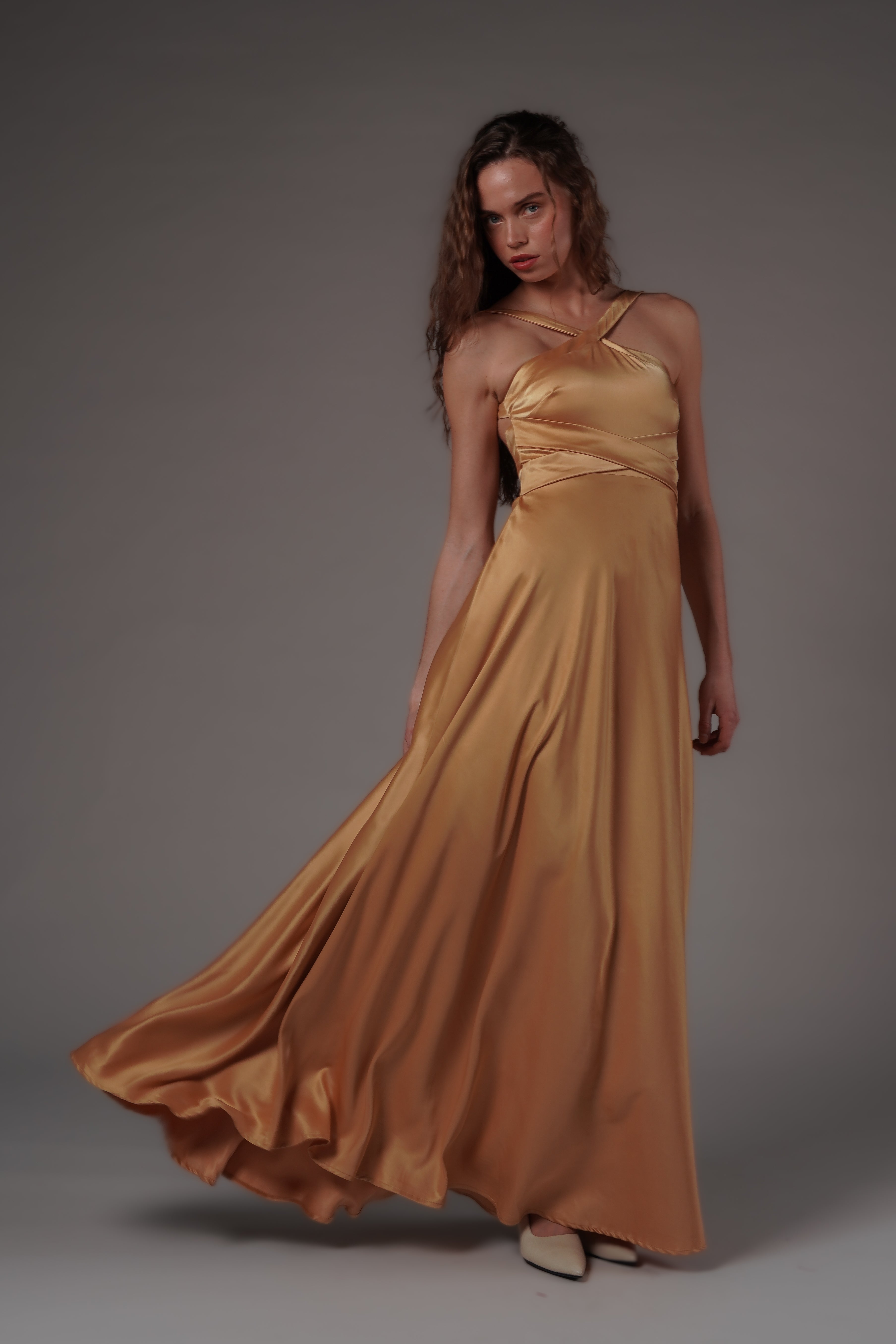 Charlotte Maxi Dress Golden Hour