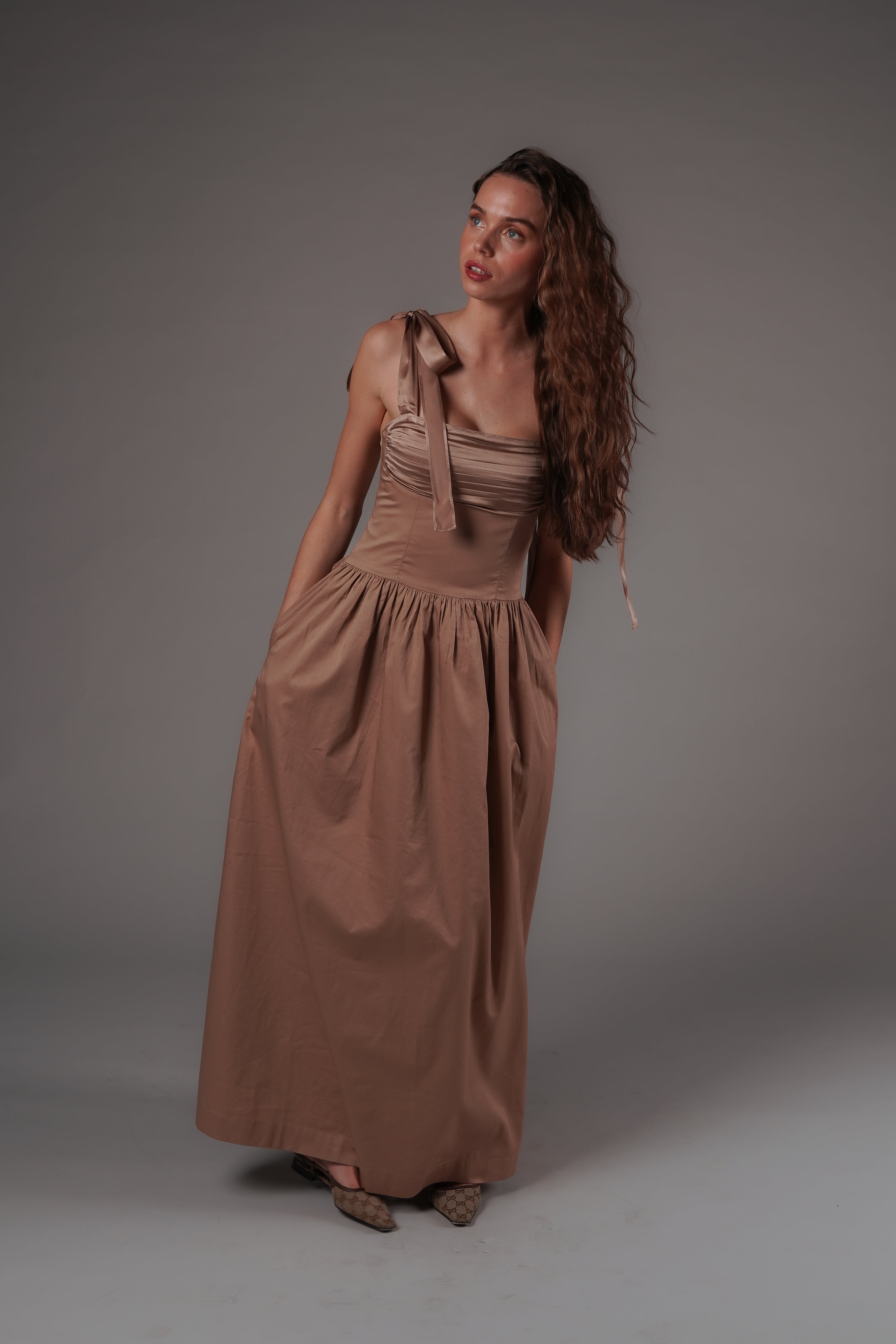 Elsa Maxi Dress Mocha