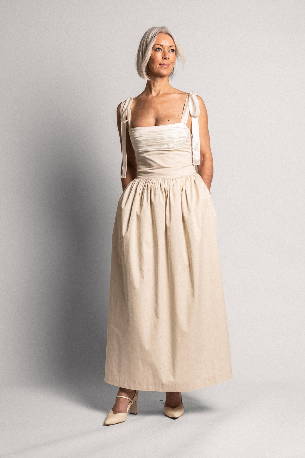 Elsa Maxi Dress Ivory