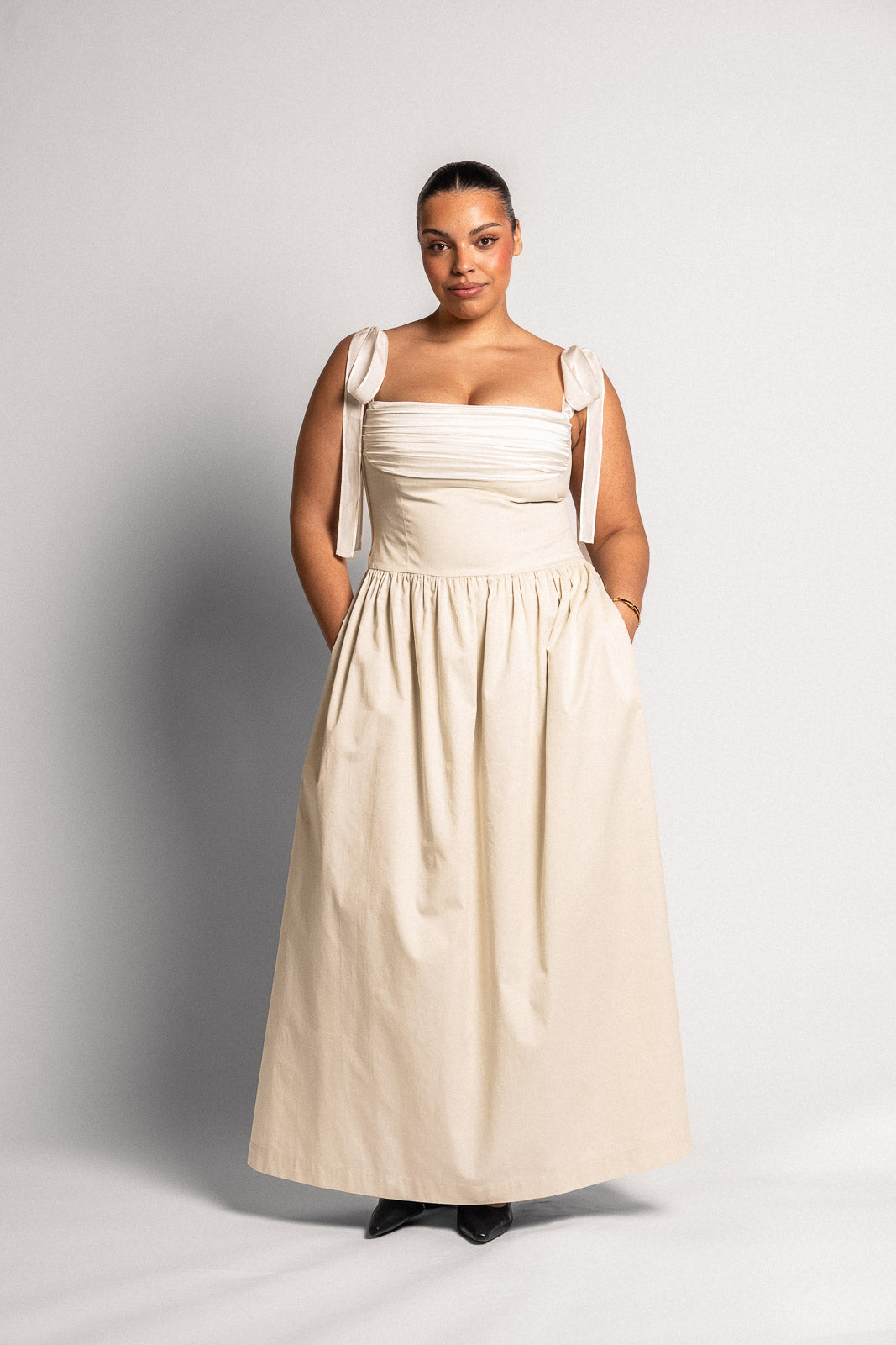 Elsa Maxi Dress Ivory