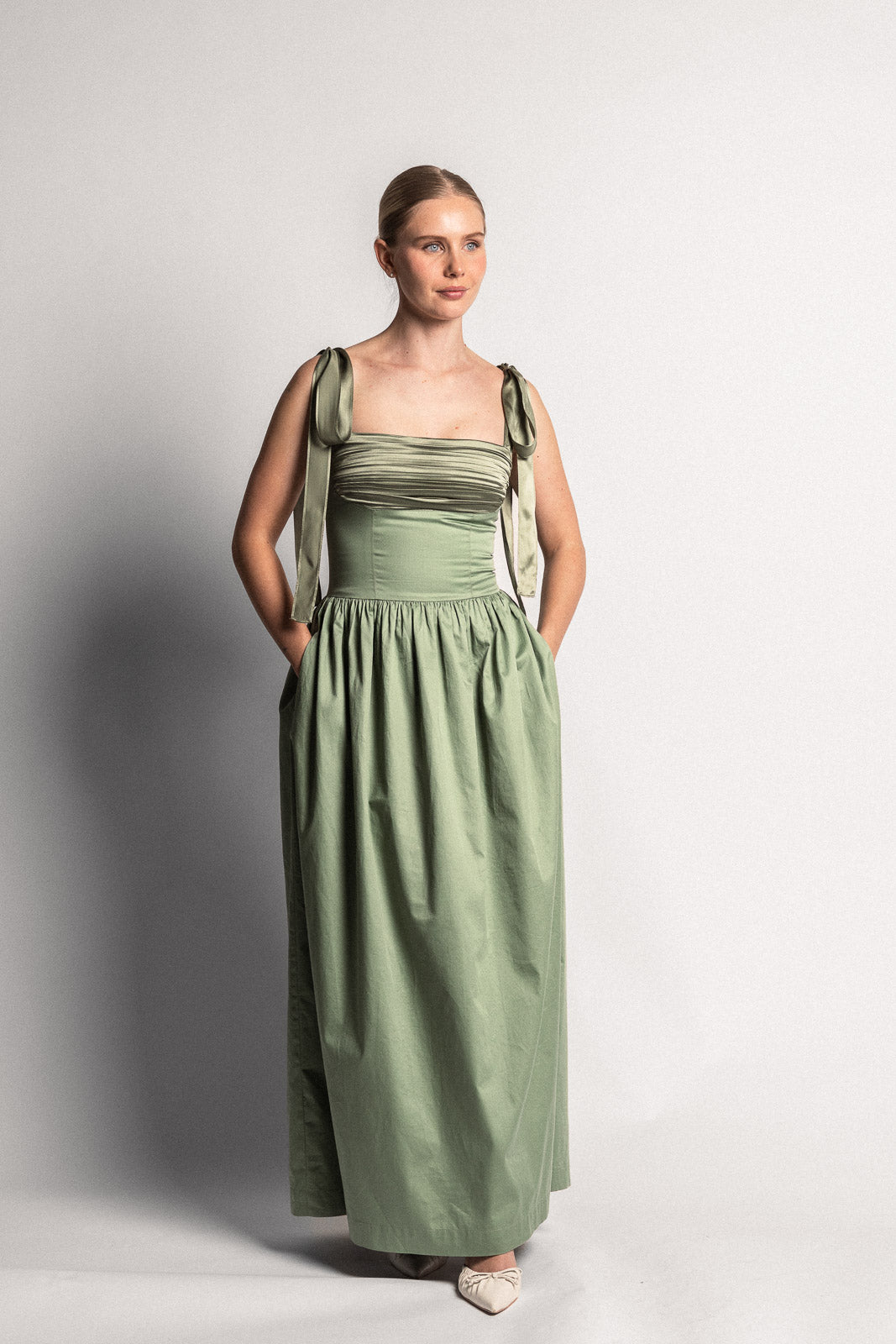 Elsa Maxi Dress Sage