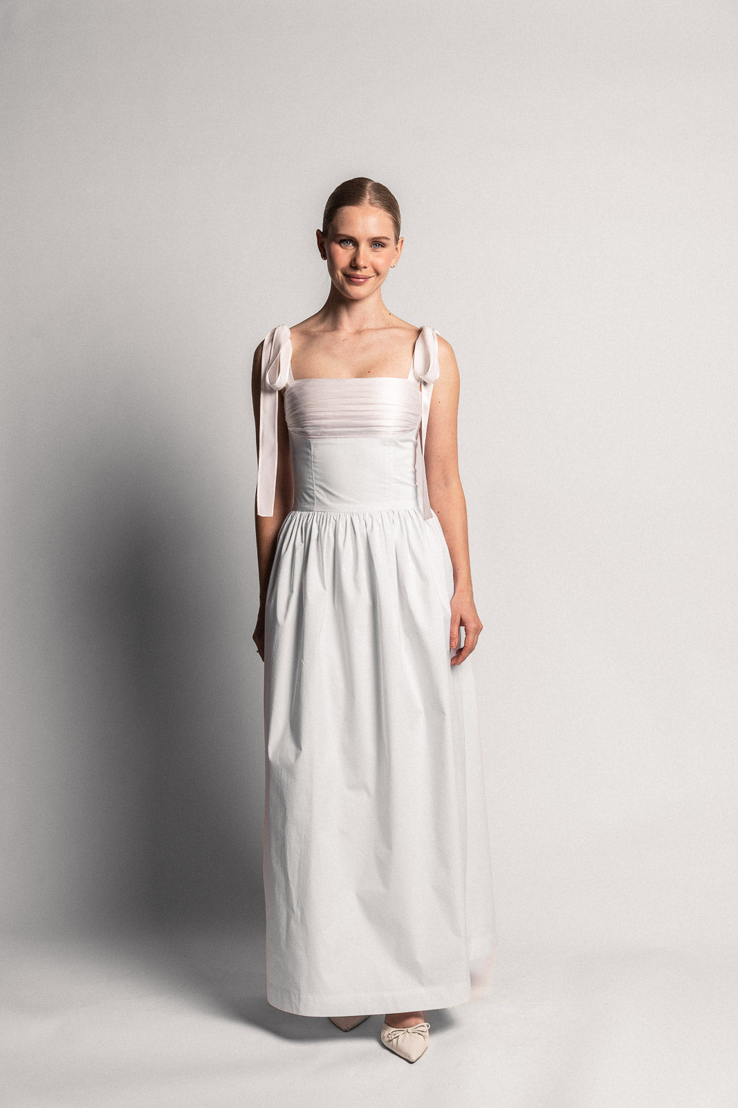 Elsa Maxi Dress White