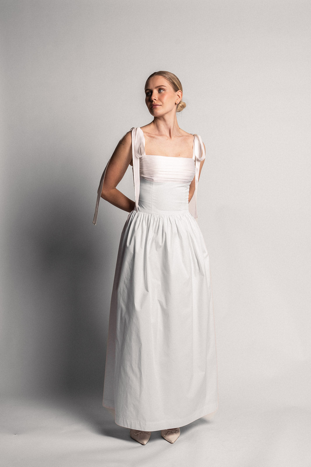 Elsa Maxi Dress White