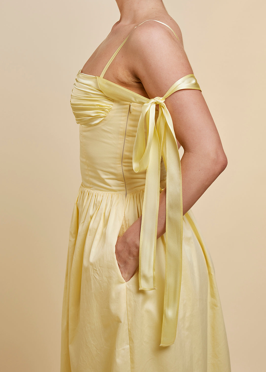 Elin Maxi Dress Yellow