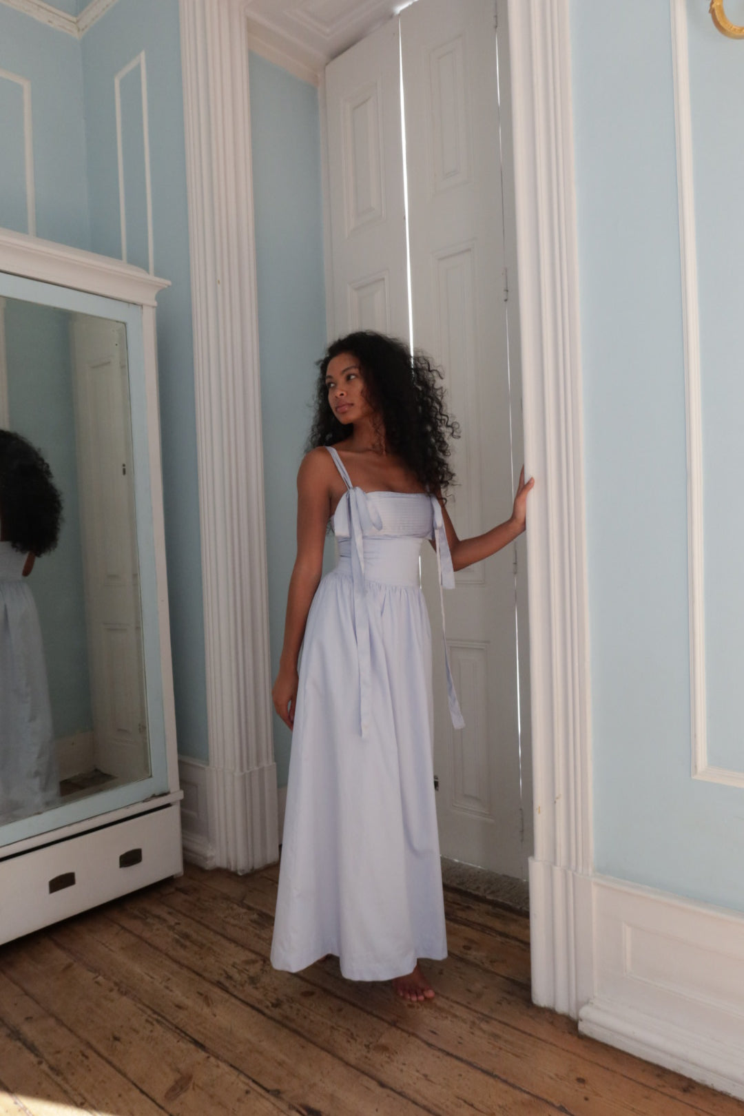 Elsa Maxi Dress Ice Blue