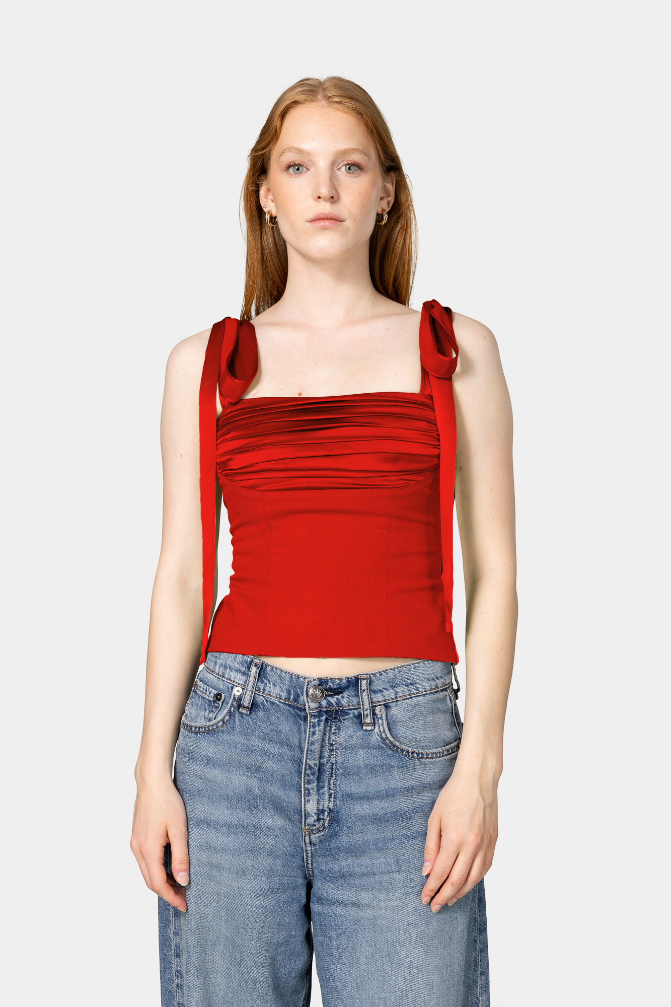 Elsa Bustier Red