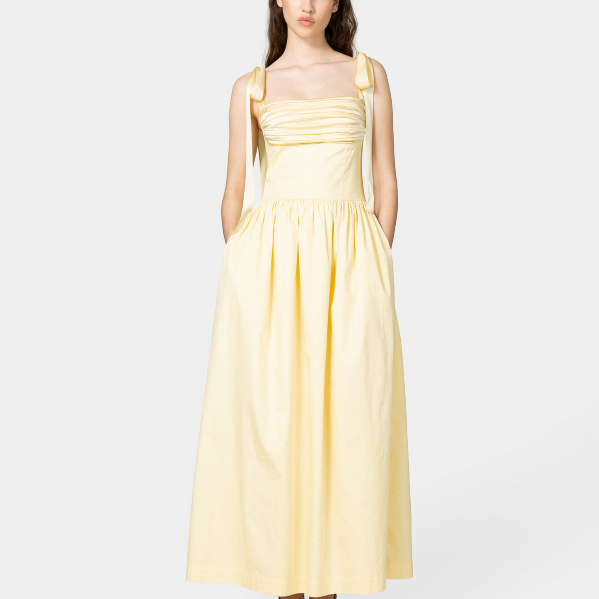 elsa maxi dress Elsa Maxi Dress Butter Yellow