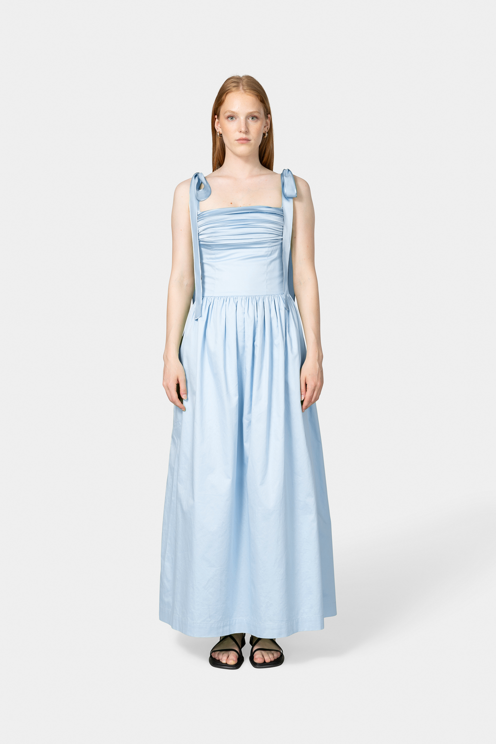 elsa maxi dress Light Blue by RUNAWAY the Label Crafted from delicate lace fabric and fully lined BRIDESMAIDS is making its return