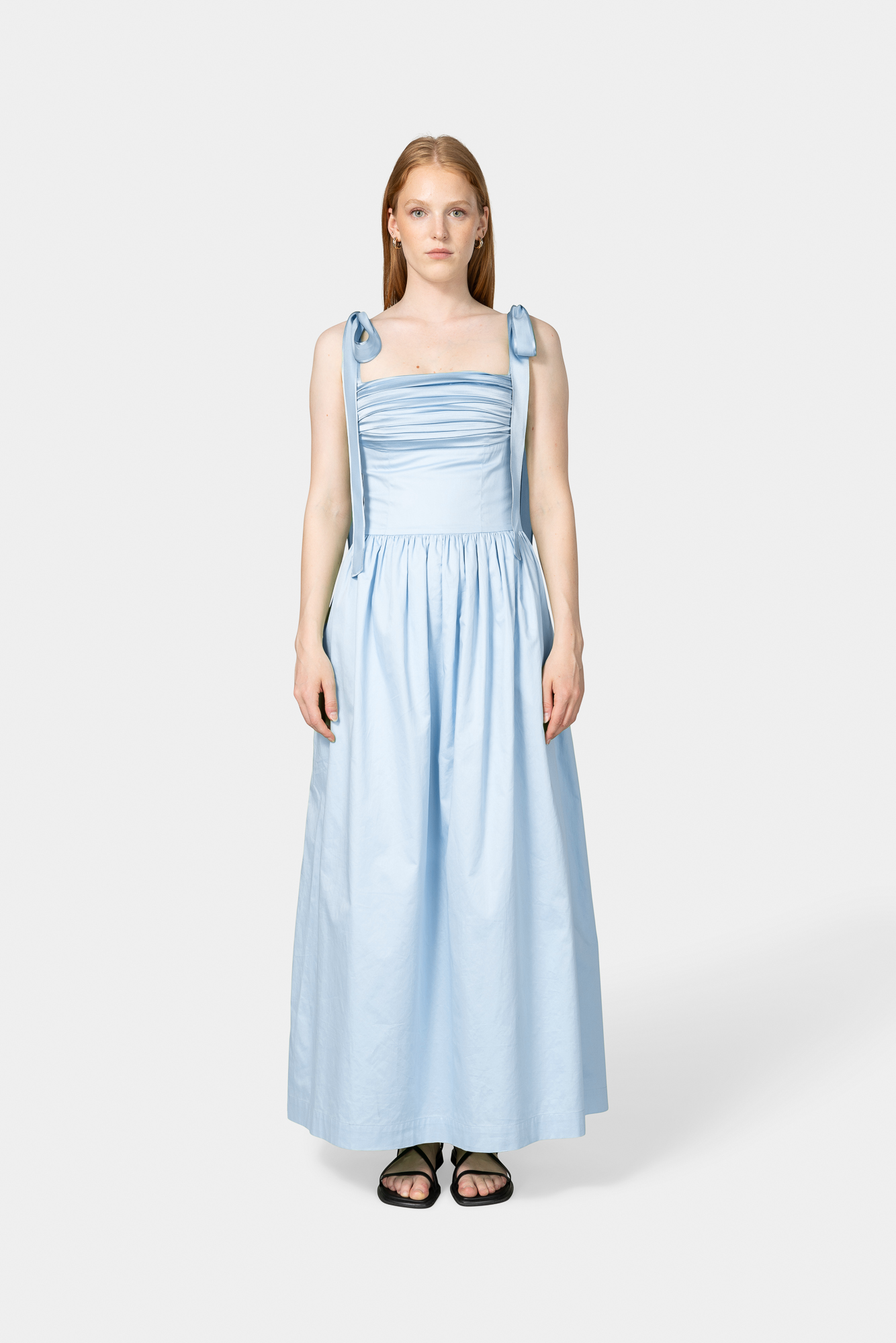 Elsa Maxi Dress Baby Blue