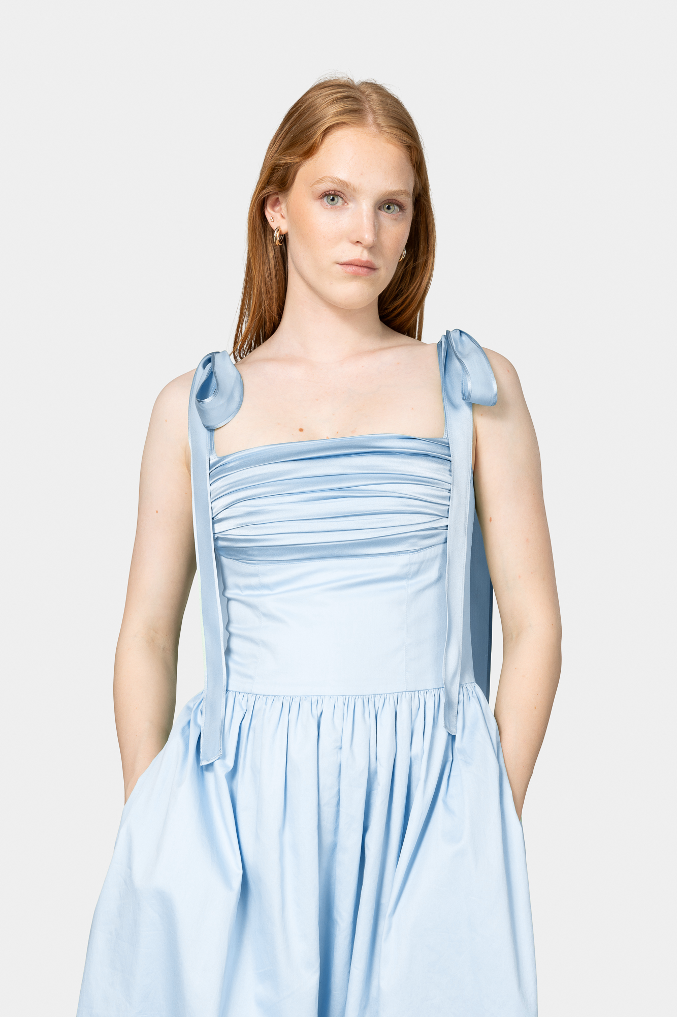 Elsa Maxi Dress Baby Blue
