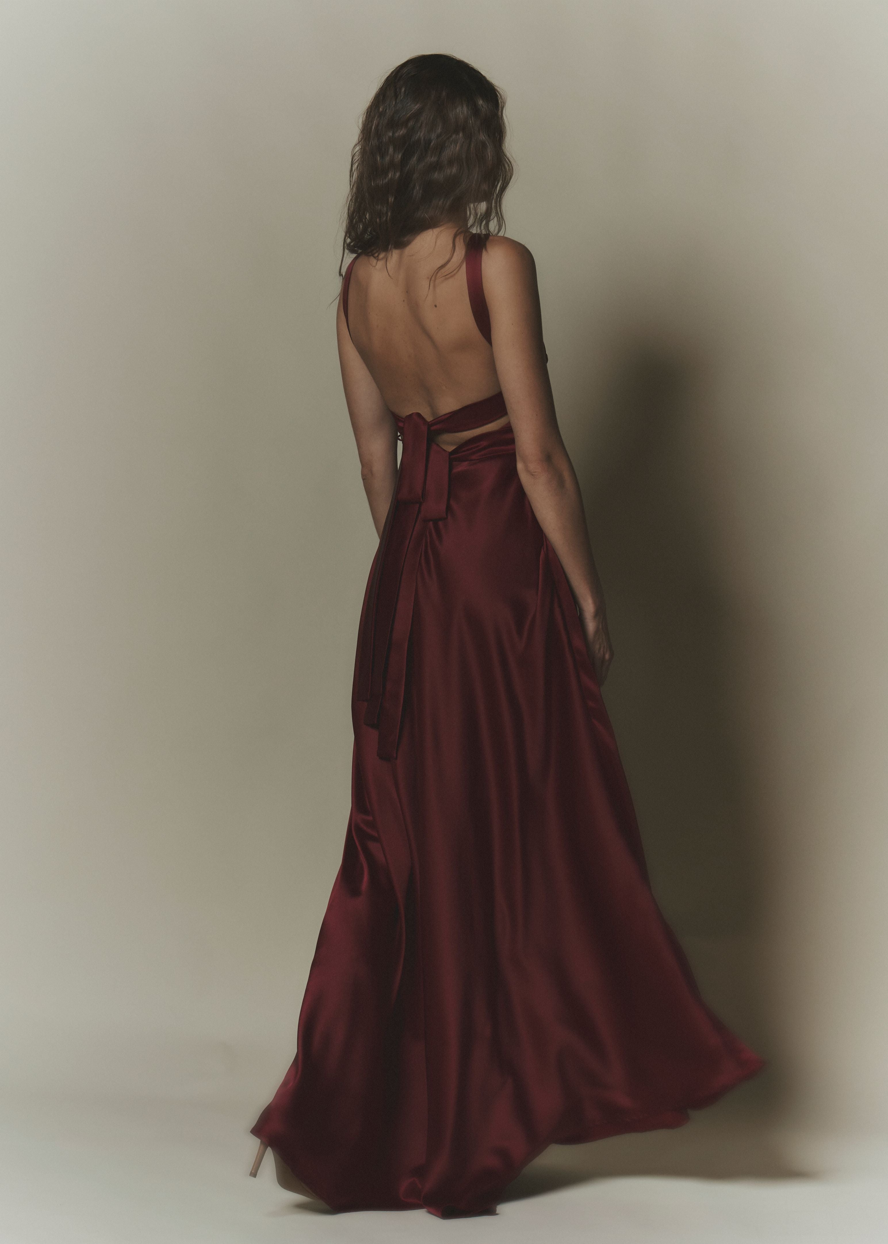 Charlotte Maxi Dress Burgundy