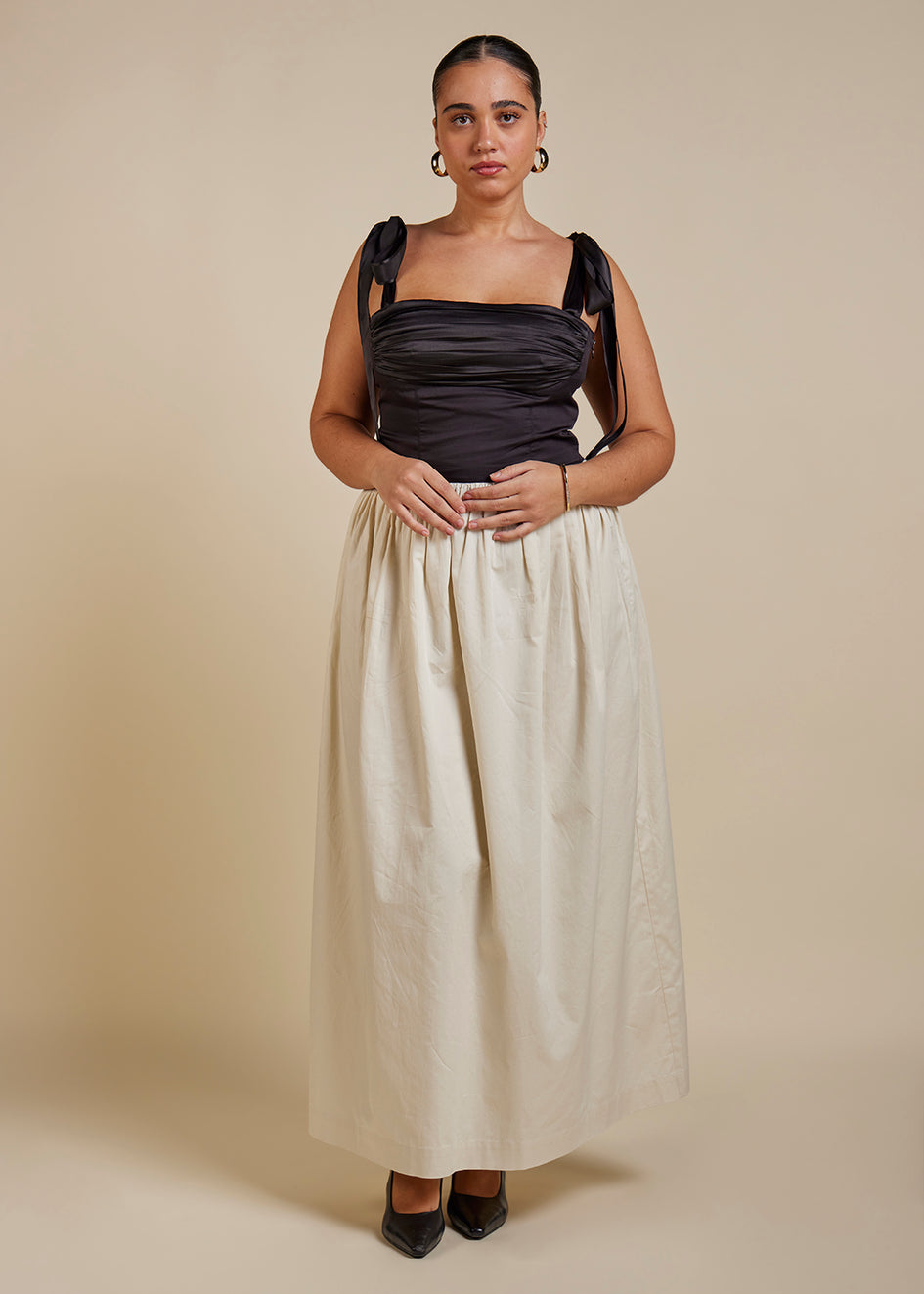 Anastasia Maxi Dress - Ivory