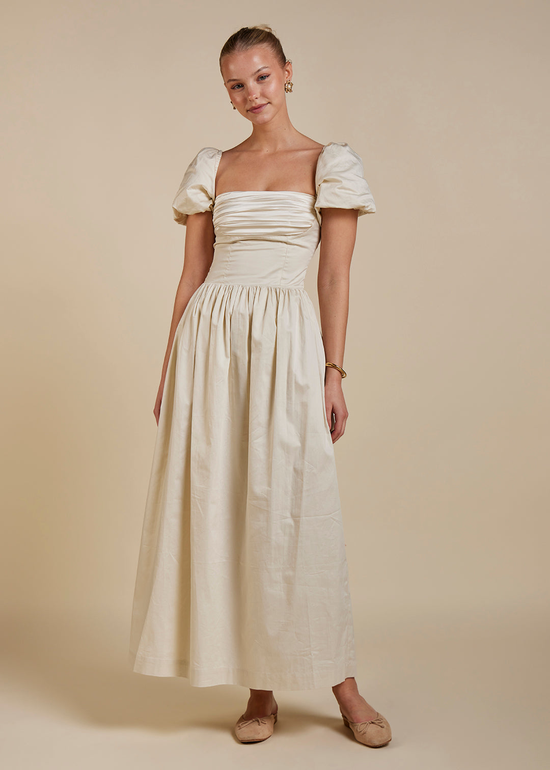 Matilda Maxi Dress Ivory