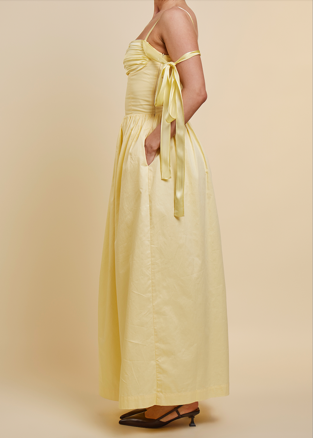 Elsa Maxi Dress Butter Yellow