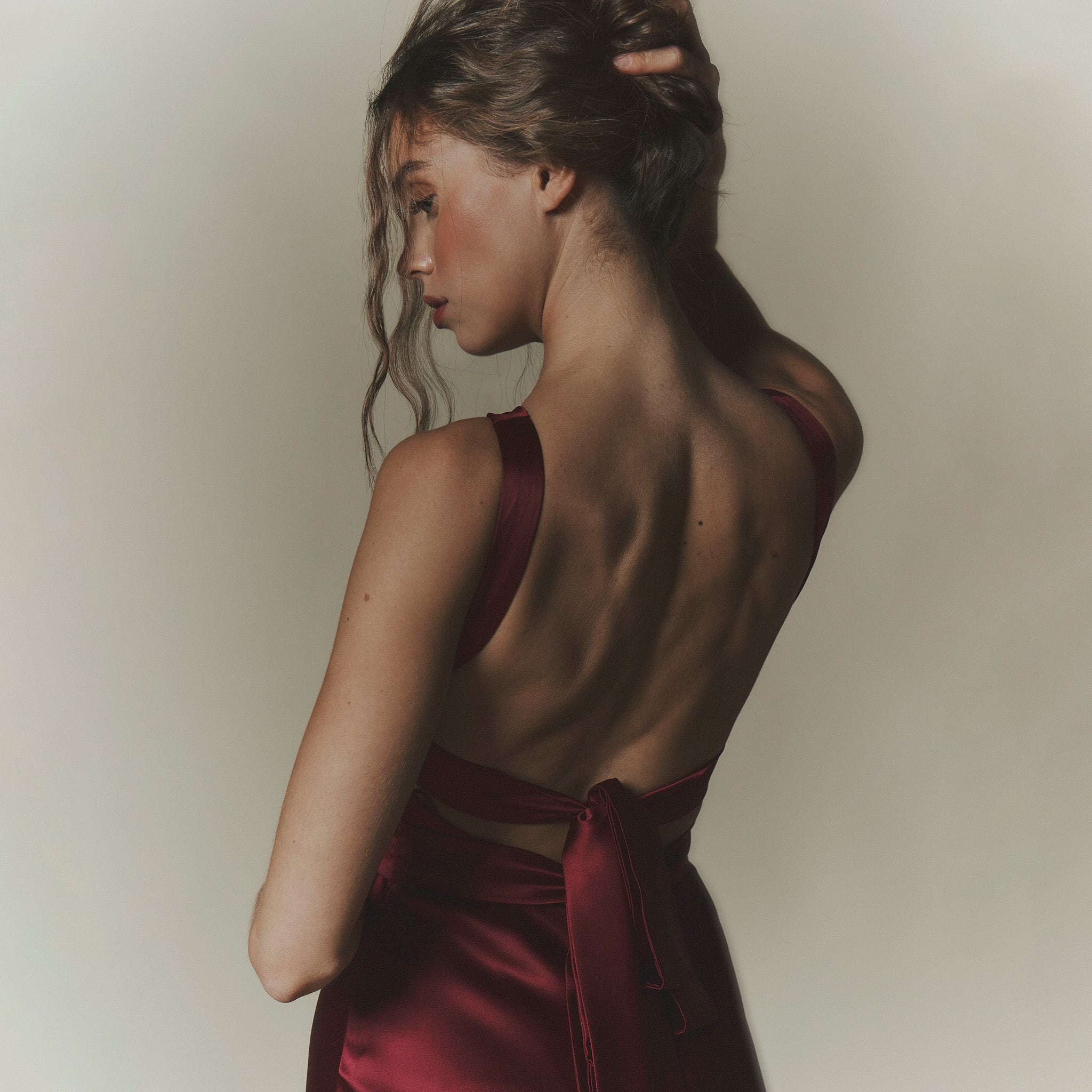 Charlotte Maxi Dress Burgundy