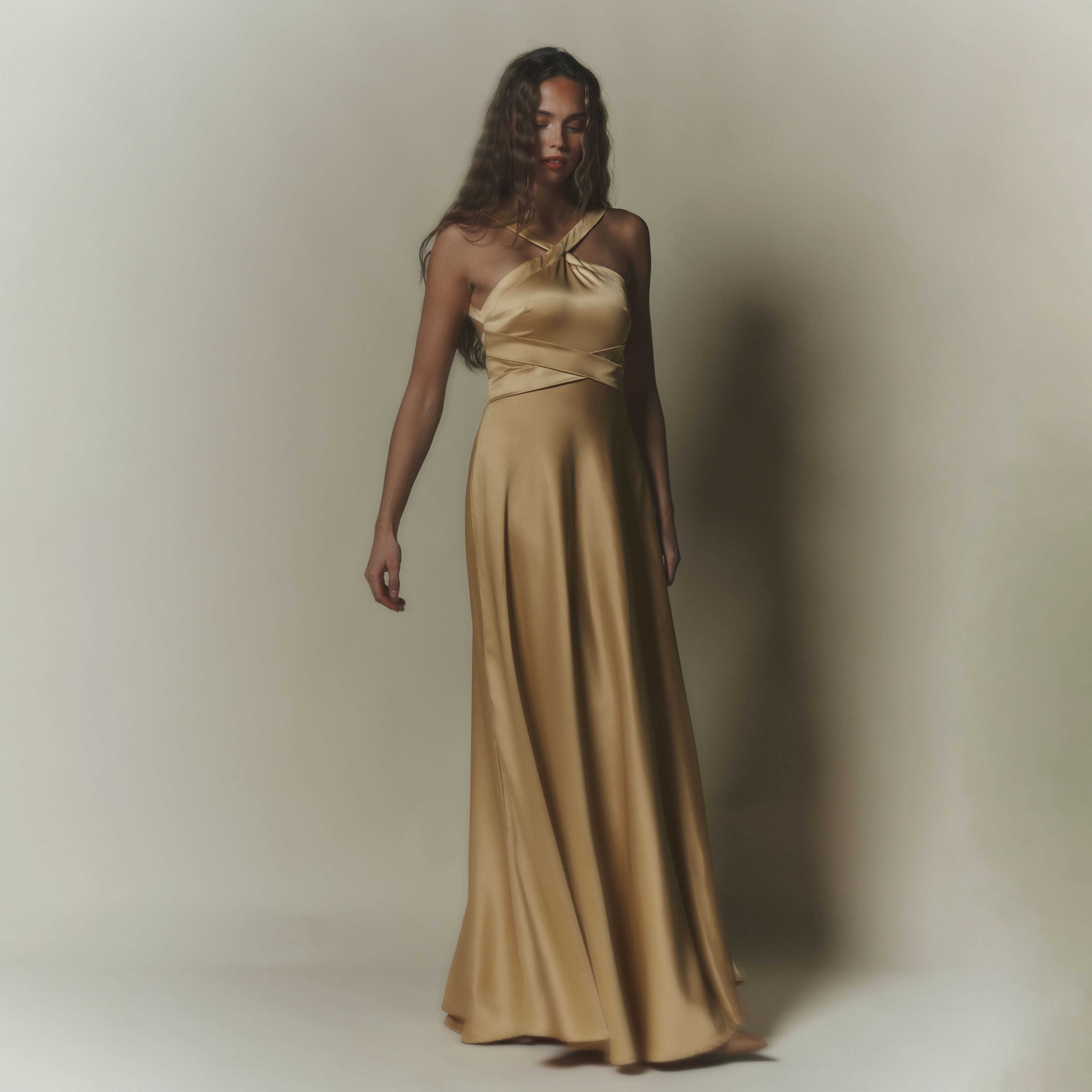 Charlotte Maxi Dress Golden Hour
