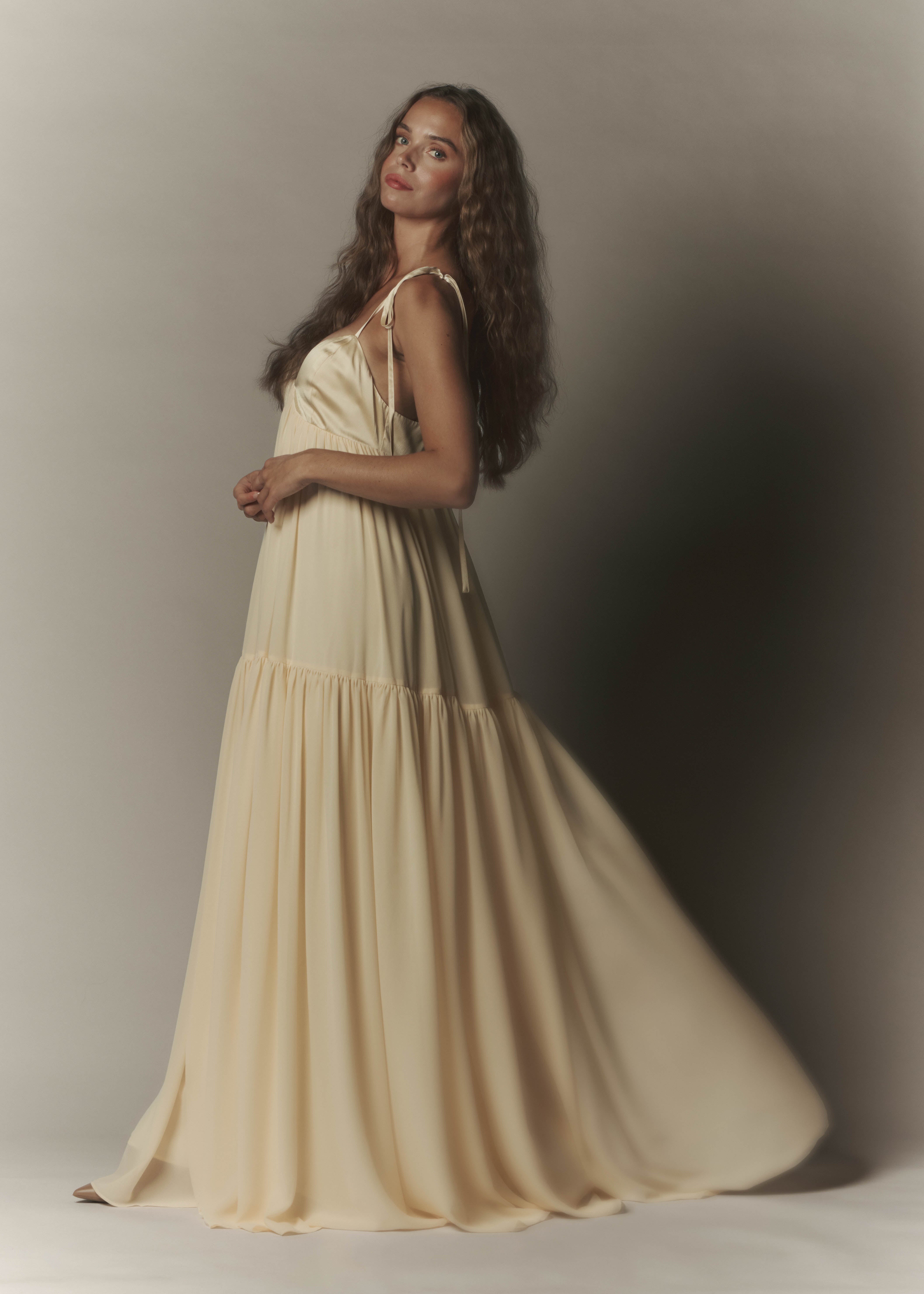 Tonje Maxi Dress Ivory