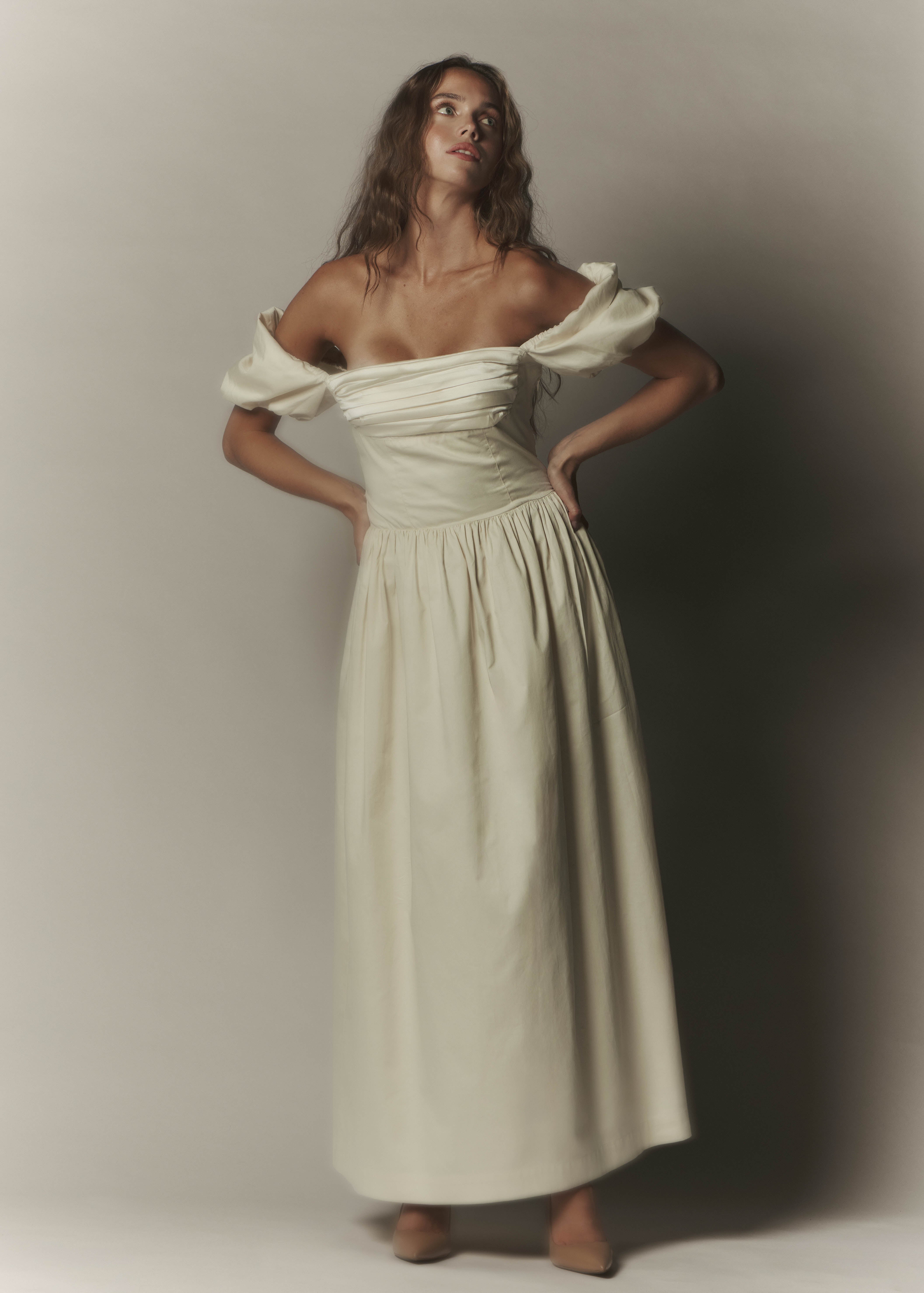 Matilda Maxi Dress Ivory