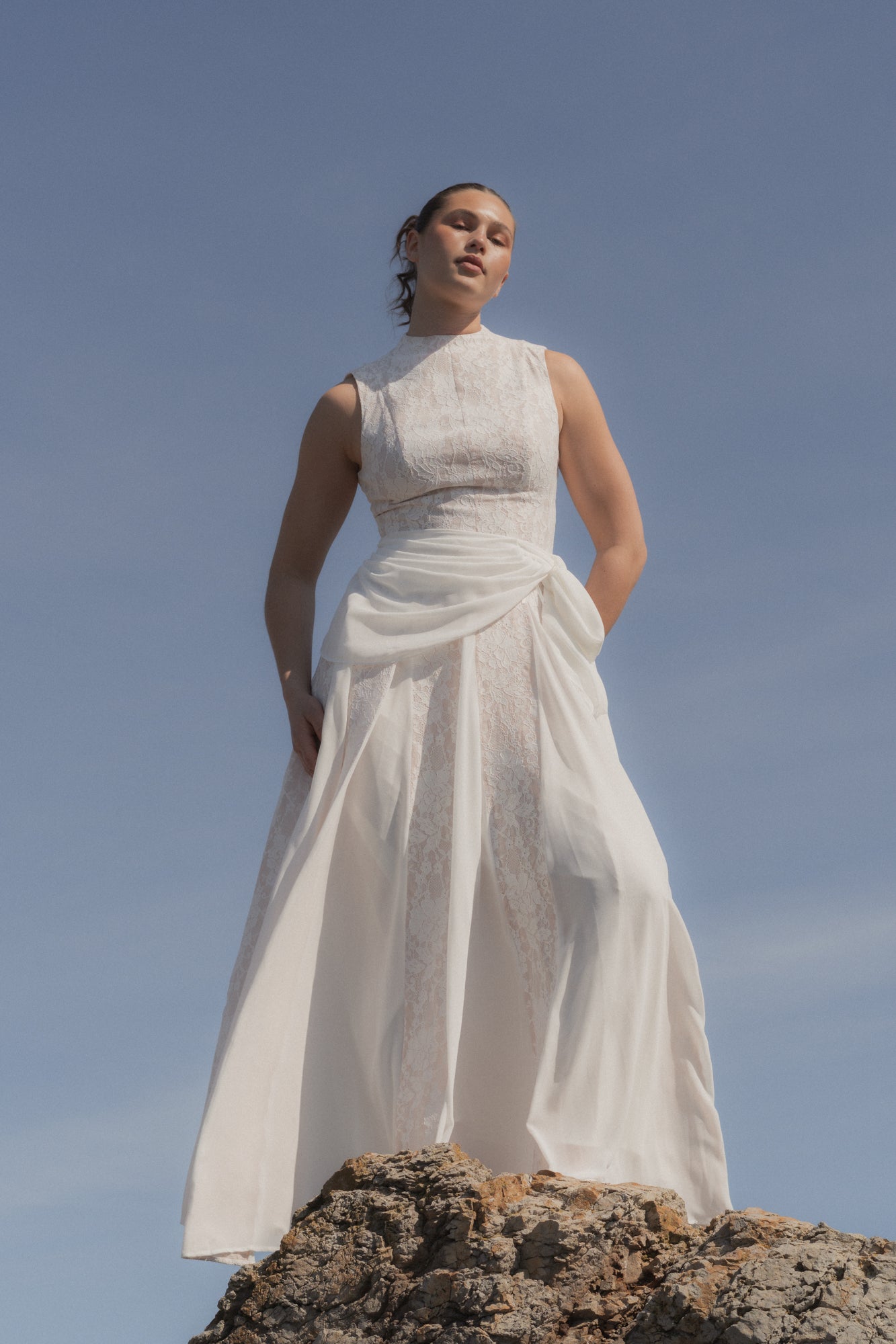 Ylva Maxi Dress – White Bridal & Wedding Dress