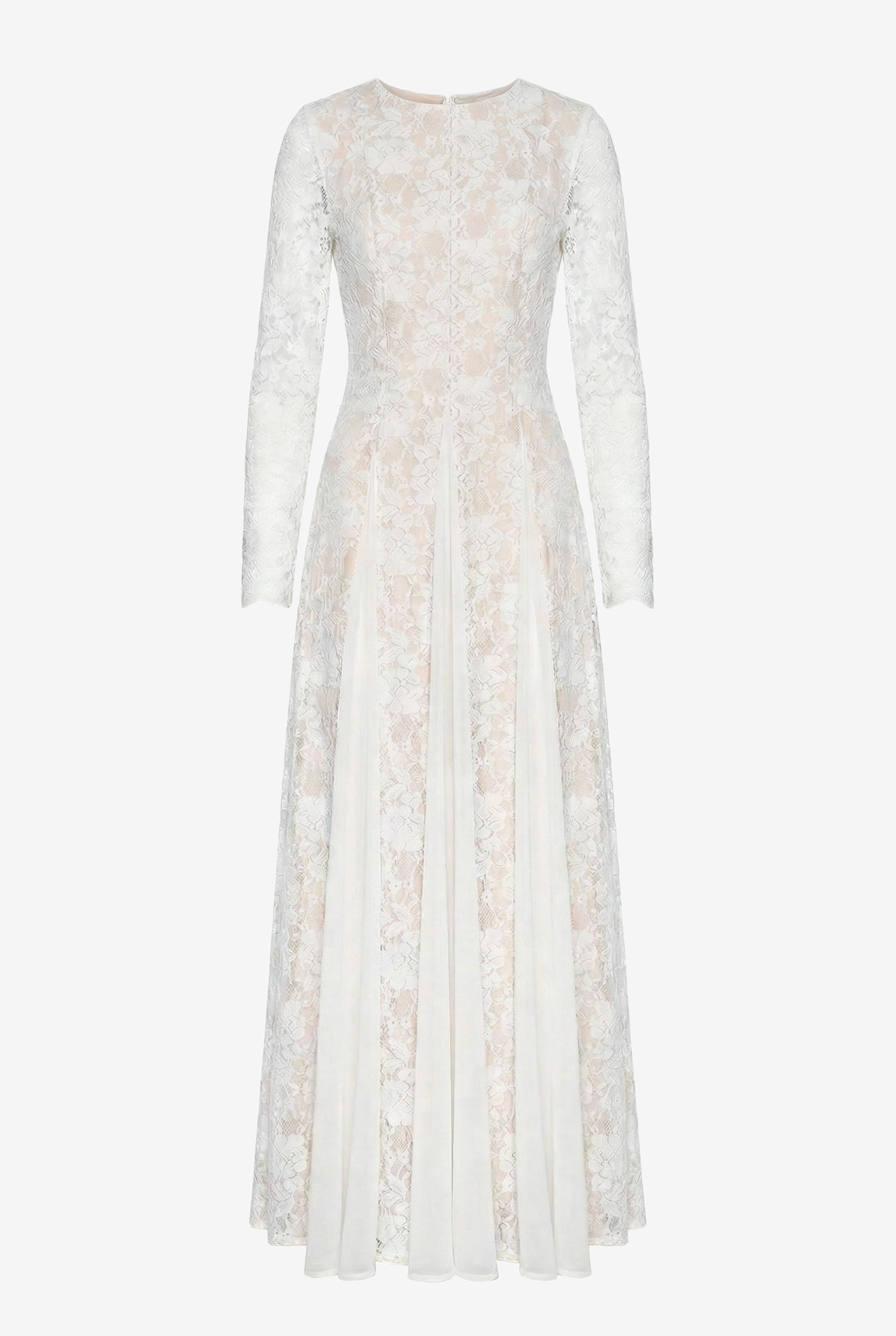 Ylva Maxi Dress Long Sleeve White